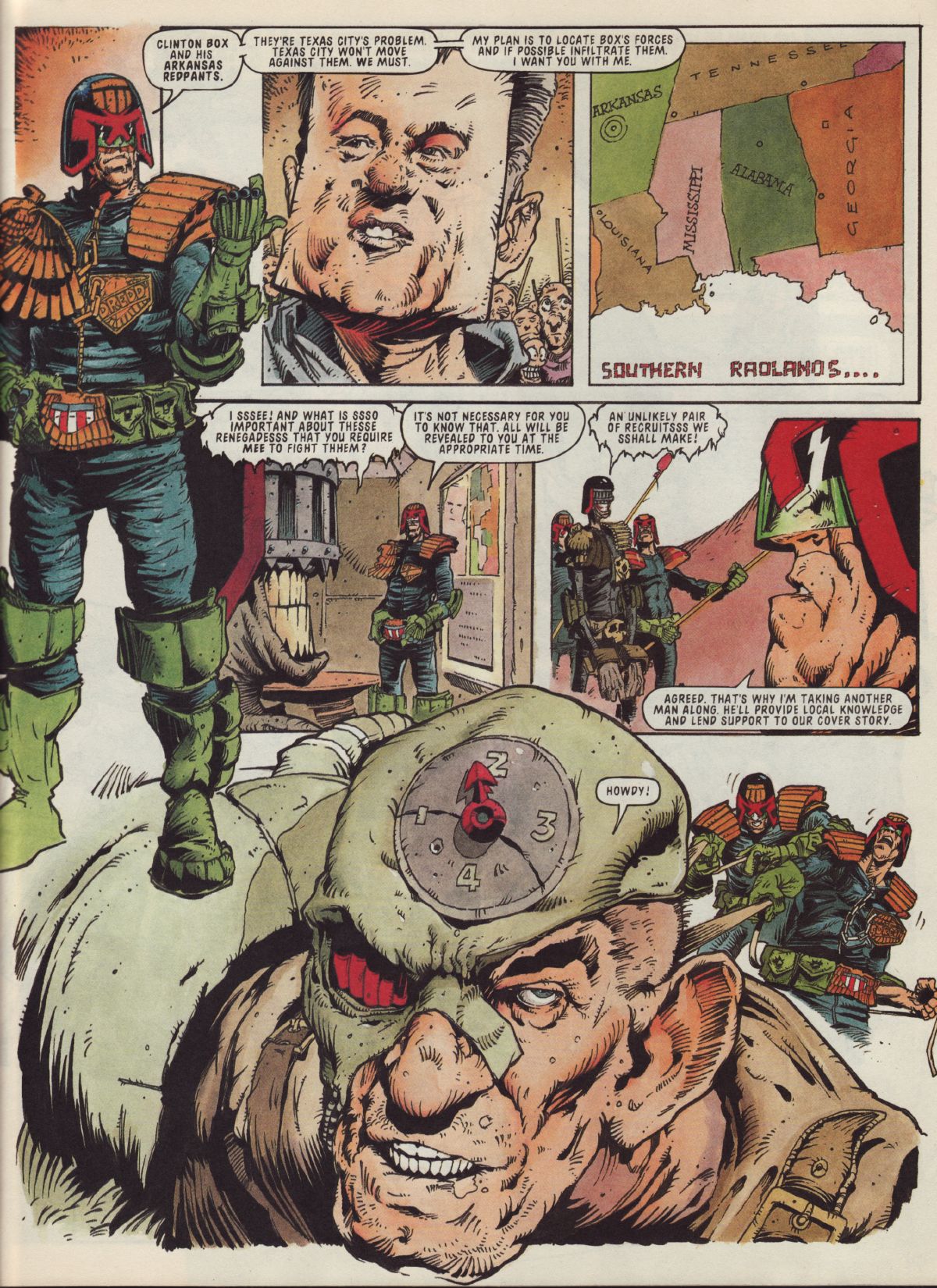 Read online Judge Dredd Megazine (vol. 3) comic -  Issue #4 - 7