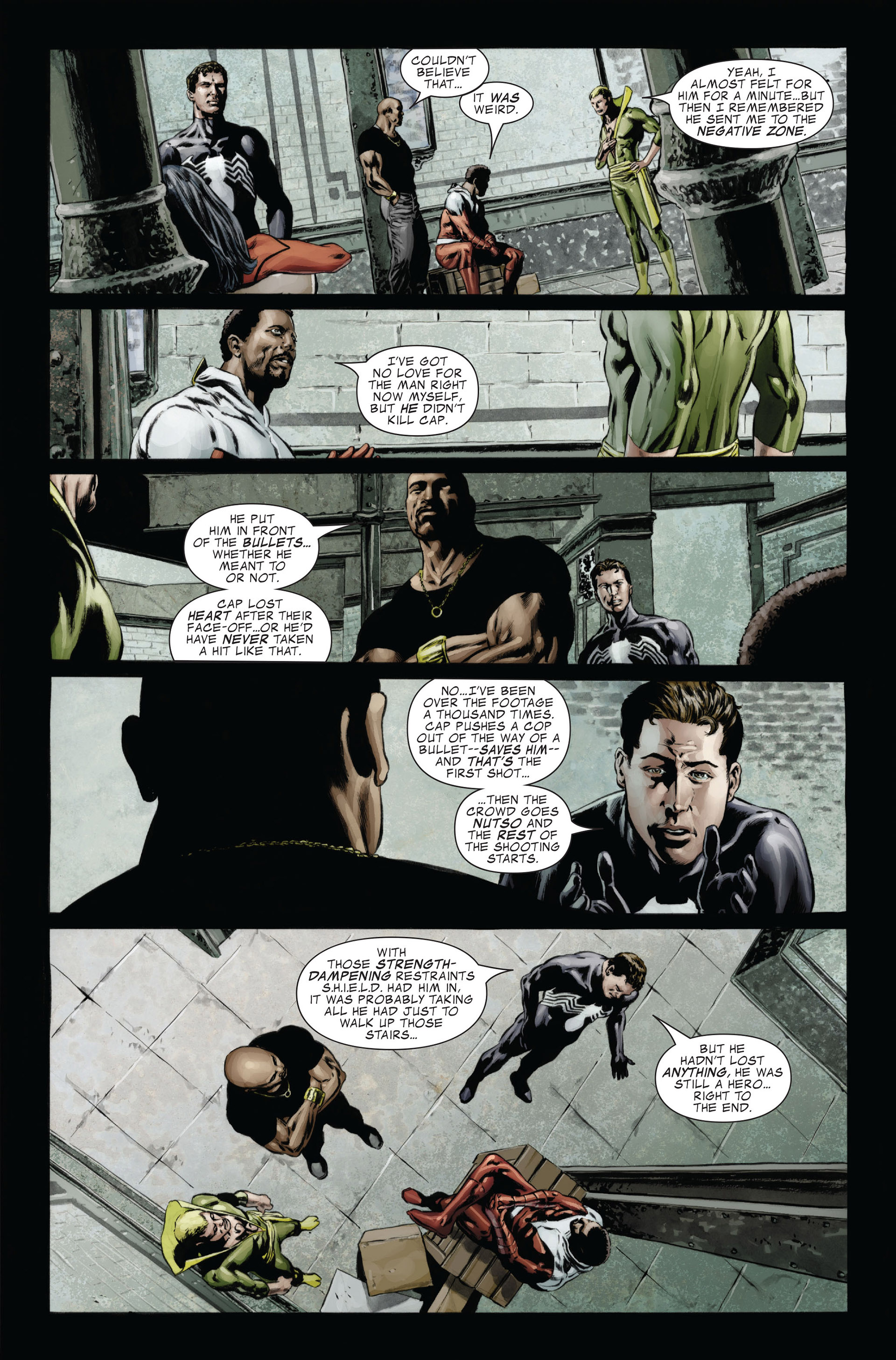 Read online Death of Captain America: The Death of the Dream comic -  Issue # TPB (Part 1) - 53