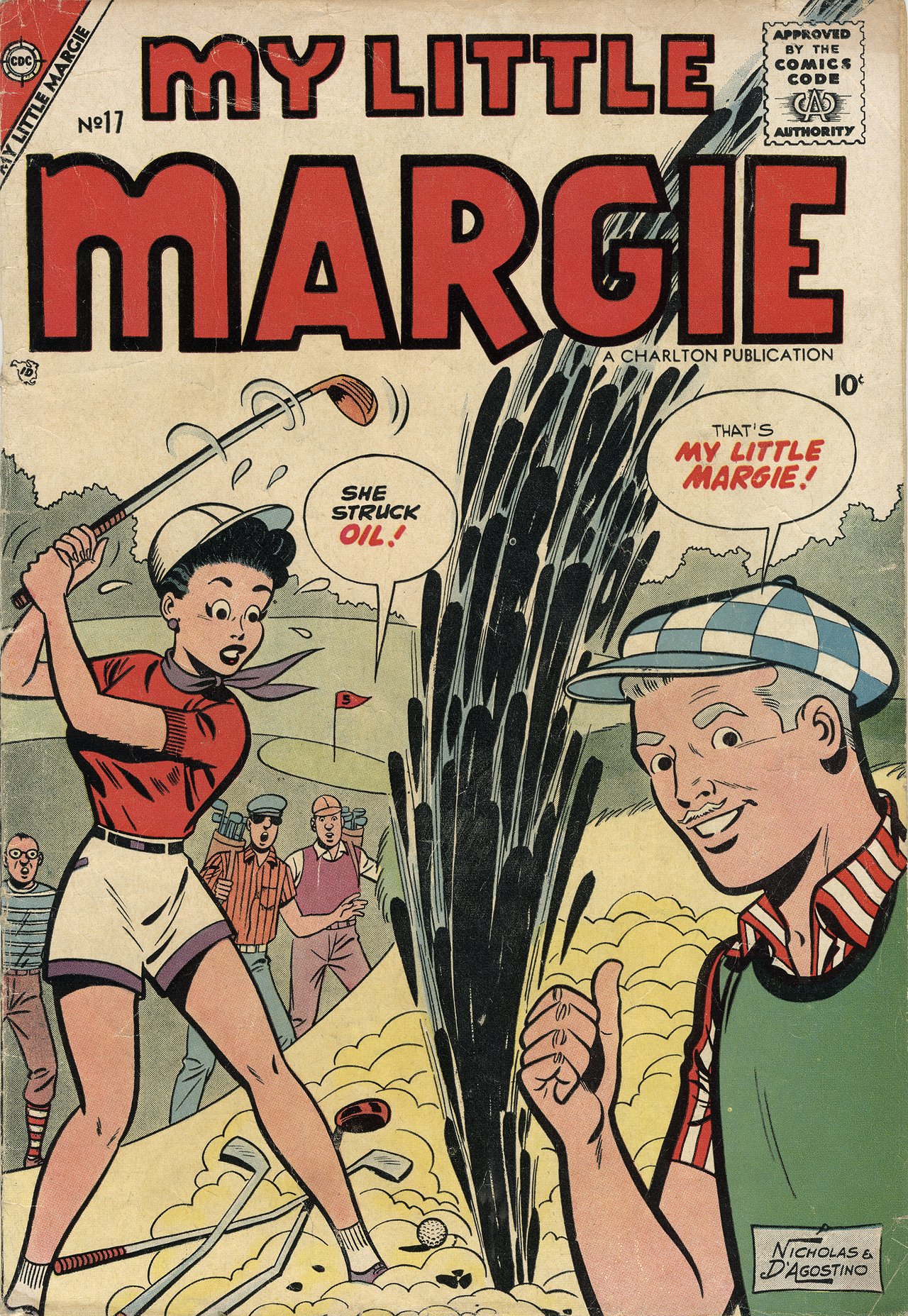 Read online My Little Margie (1954) comic -  Issue #17 - 1