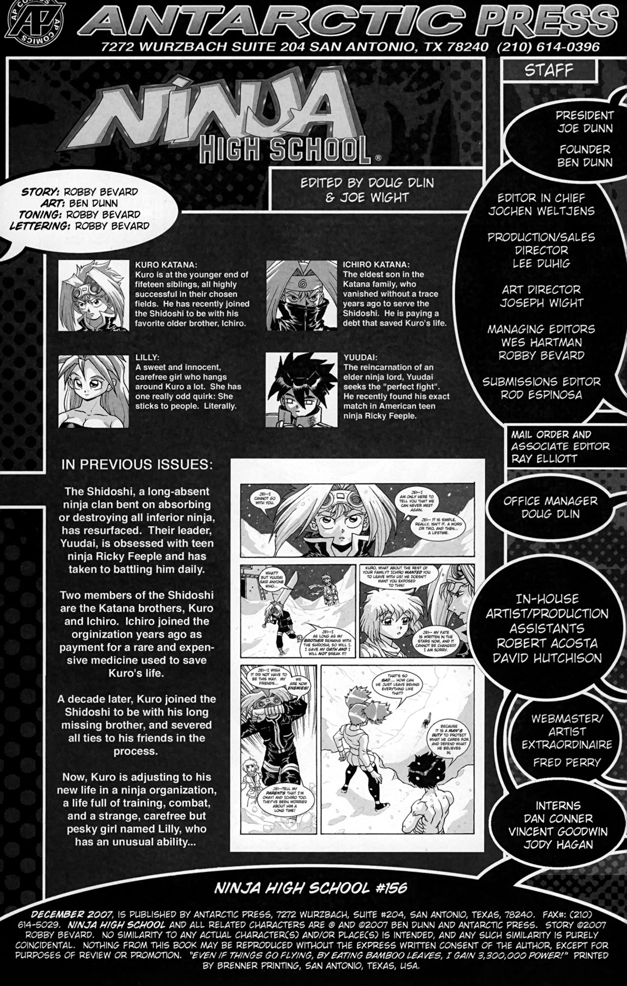 Read online Ninja High School (1986) comic -  Issue #156 - 2