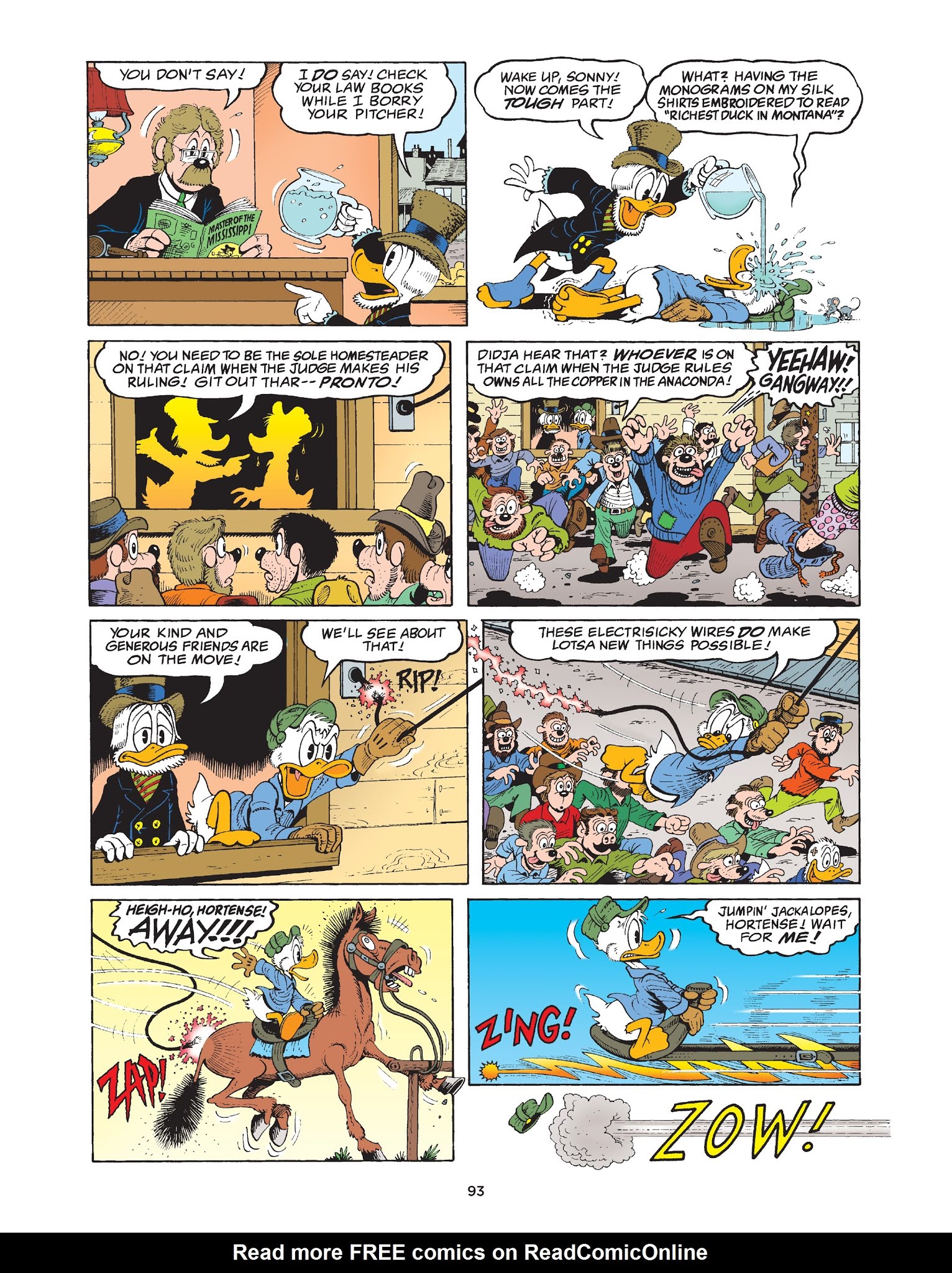 Read online Walt Disney Uncle Scrooge and Donald Duck: The Don Rosa Library comic -  Issue # TPB 4 (Part 1) - 94