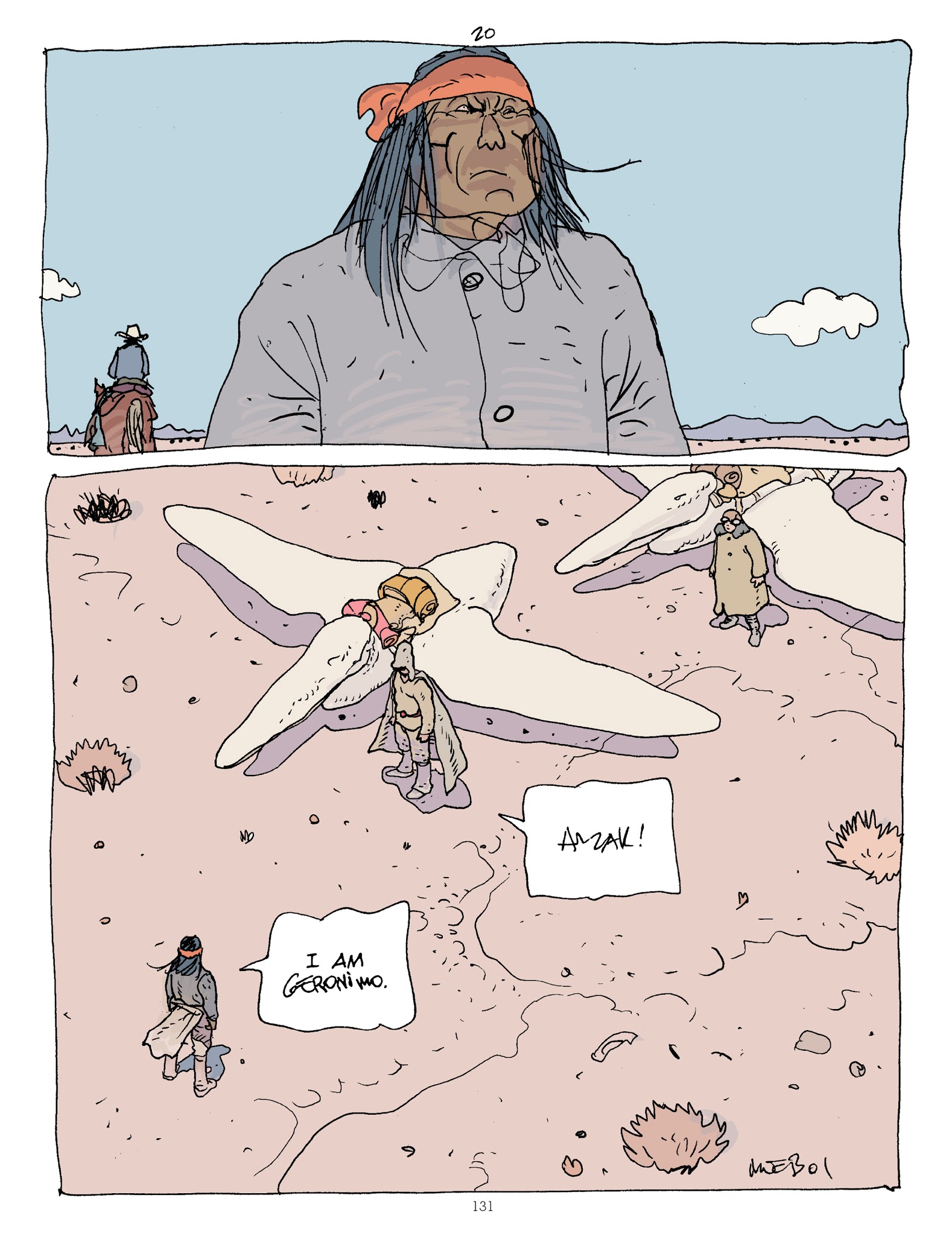 Read online Moebius Library comic -  Issue # TPB 2 - 130