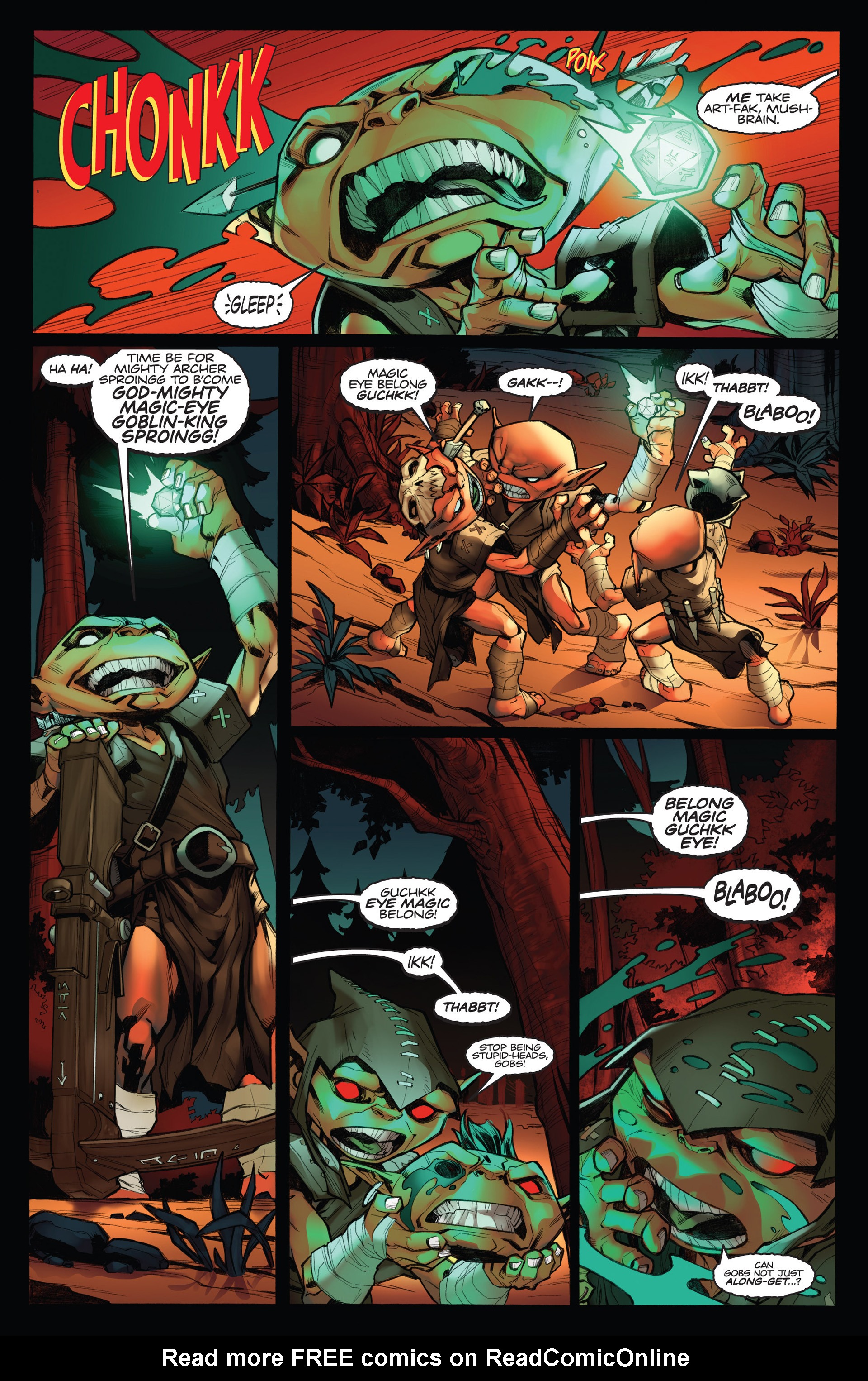Read online Pathfinder: Goblins! comic -  Issue #1 - 10