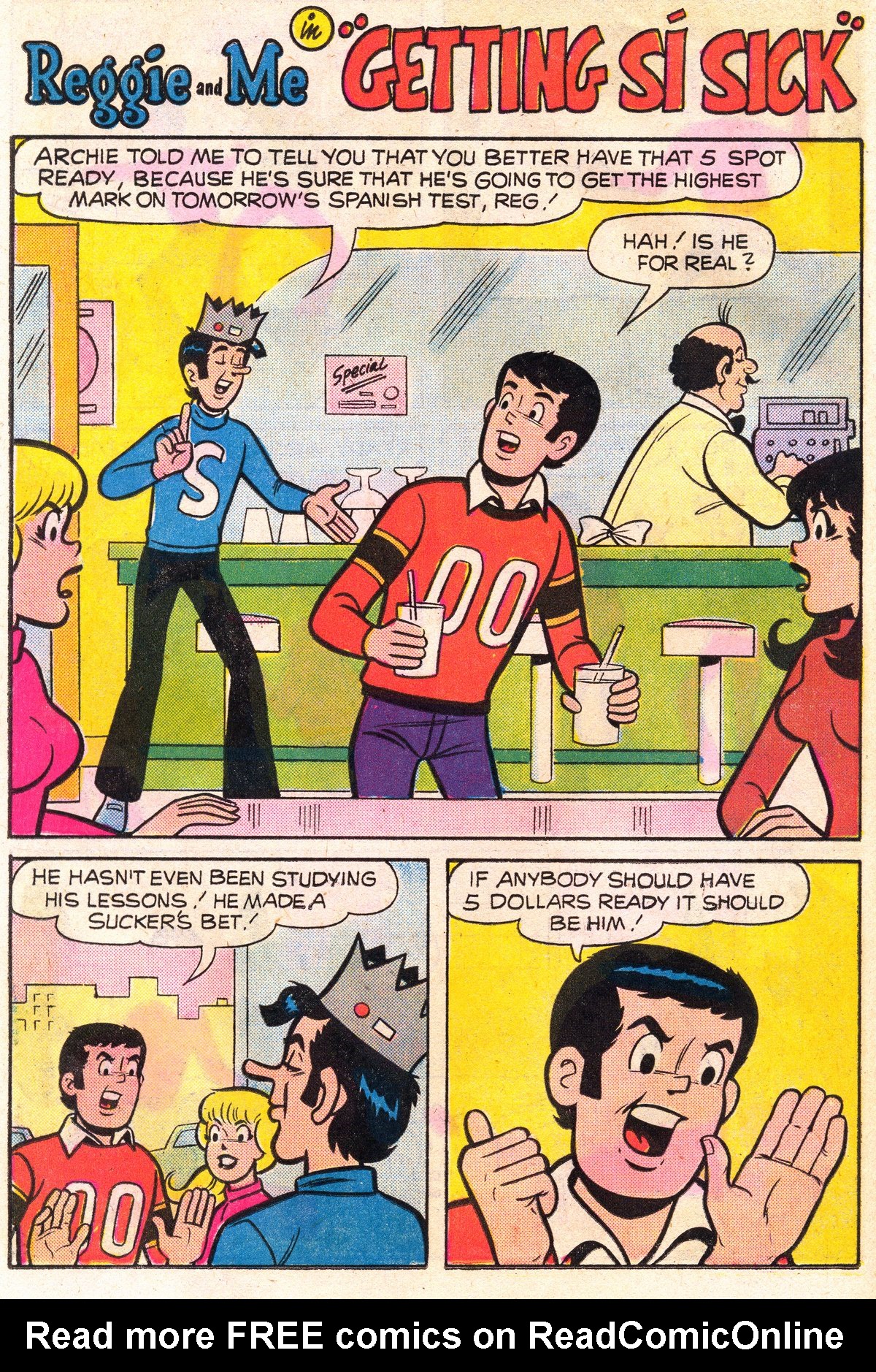Read online Reggie and Me (1966) comic -  Issue #87 - 18