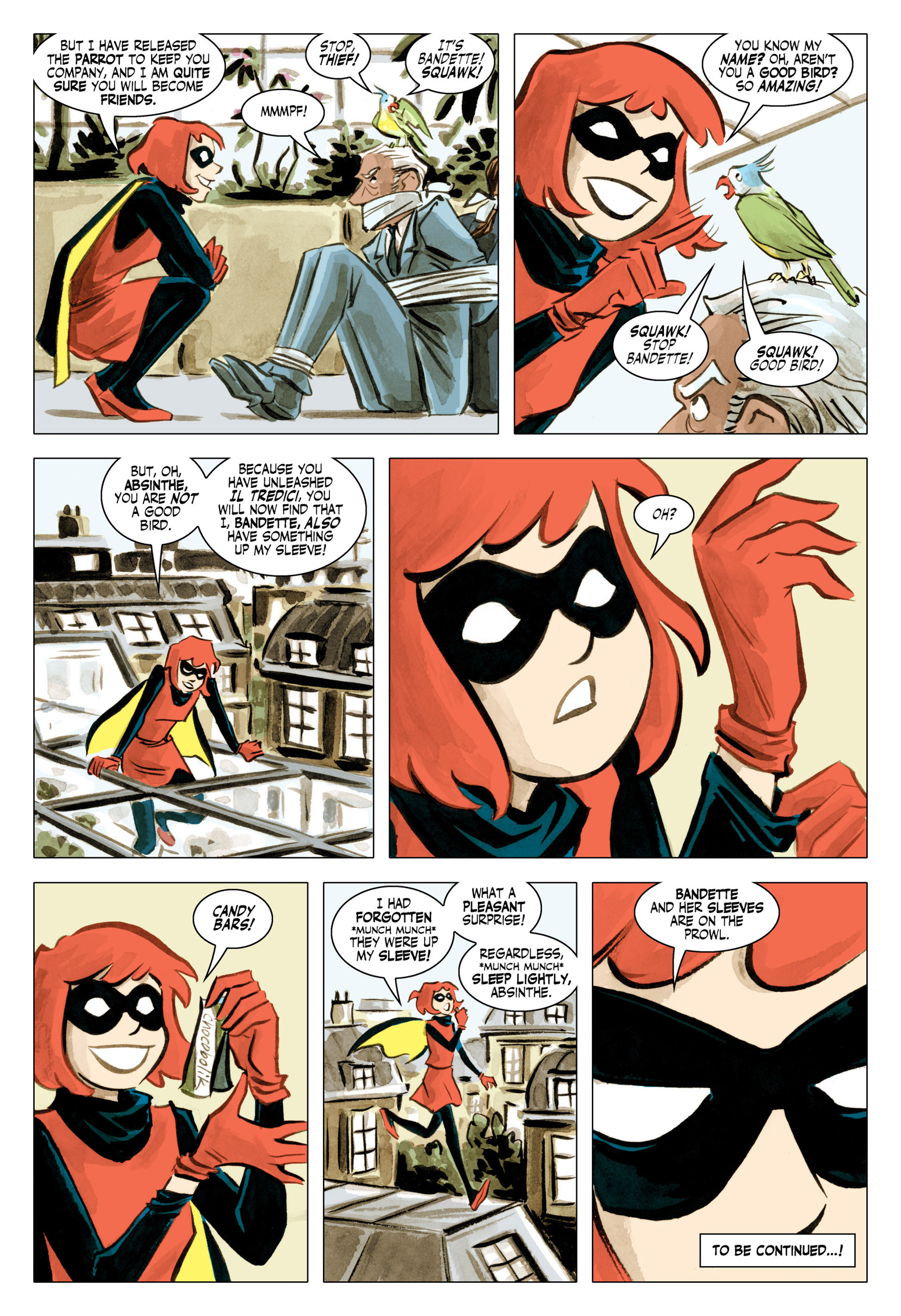 Read online Bandette (2012) comic -  Issue #6 - 20