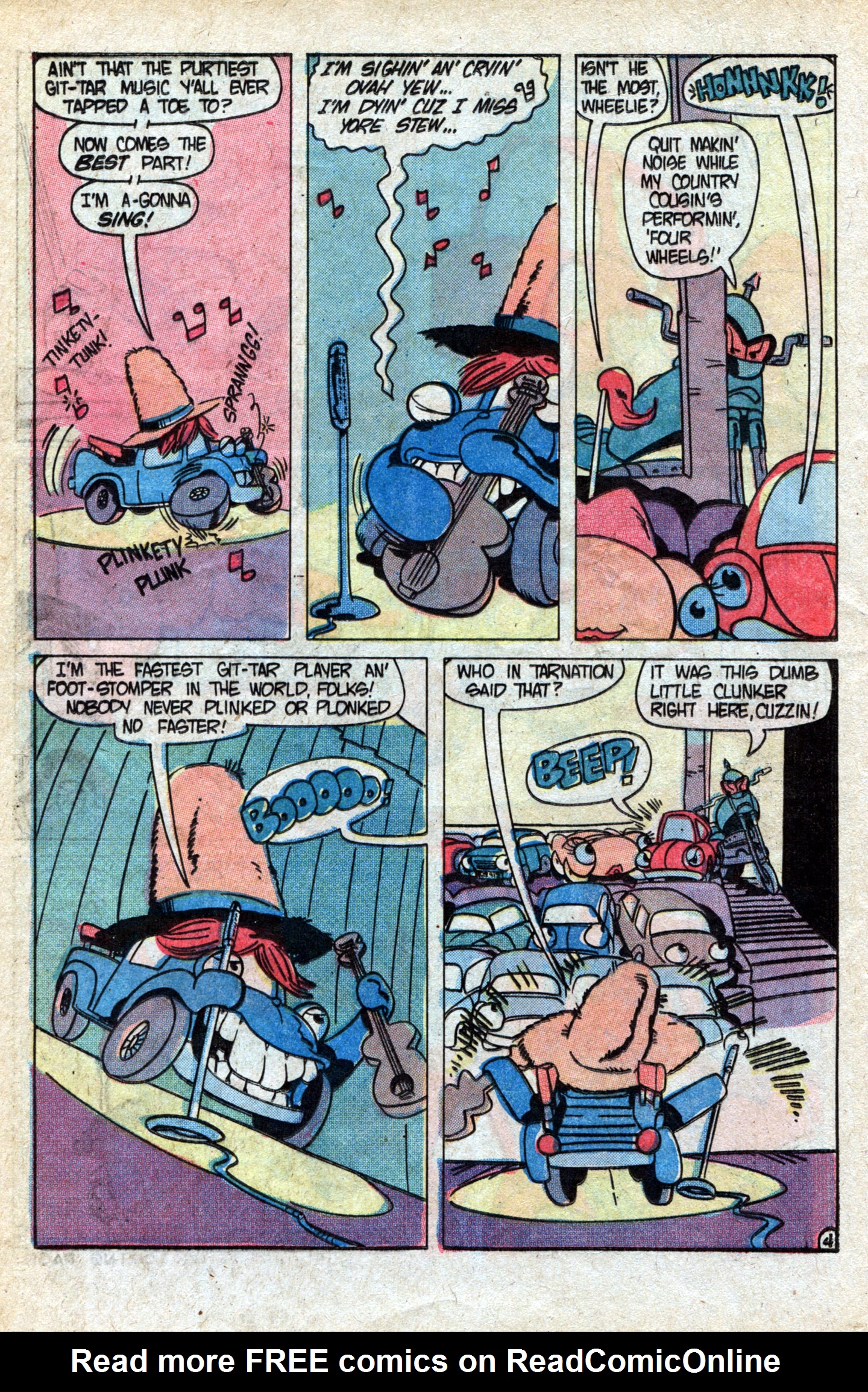 Read online Wheelie and the Chopper Bunch comic -  Issue #1 - 12