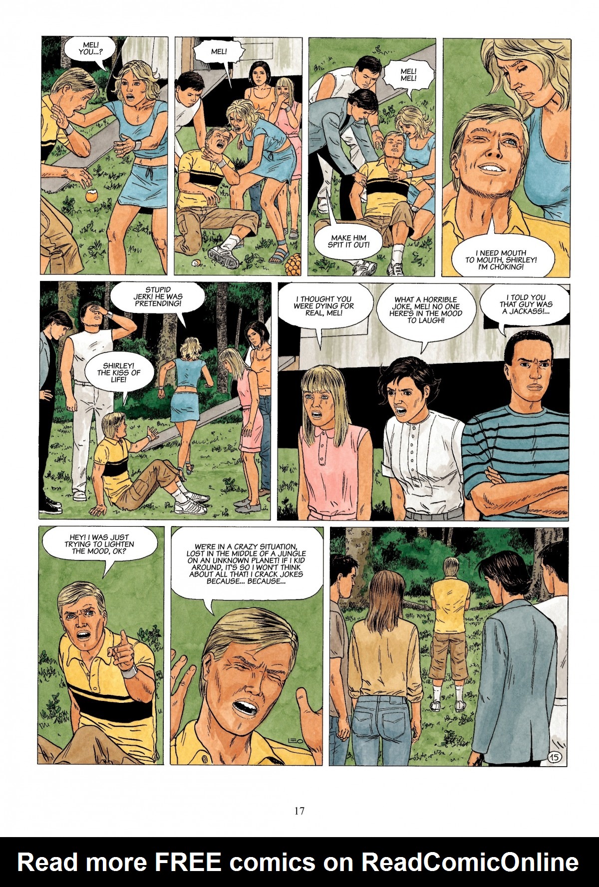 Read online The Survivors comic -  Issue #1 - 17