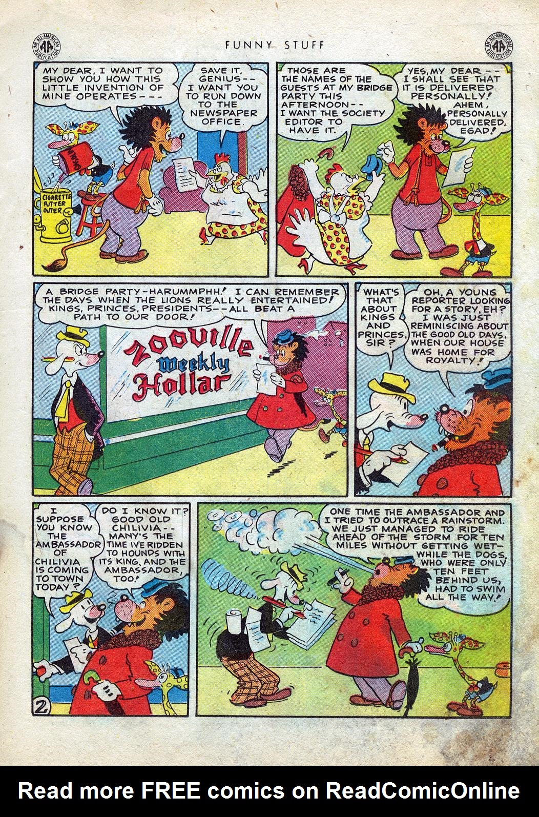 Read online Funny Stuff comic -  Issue #3 - 18