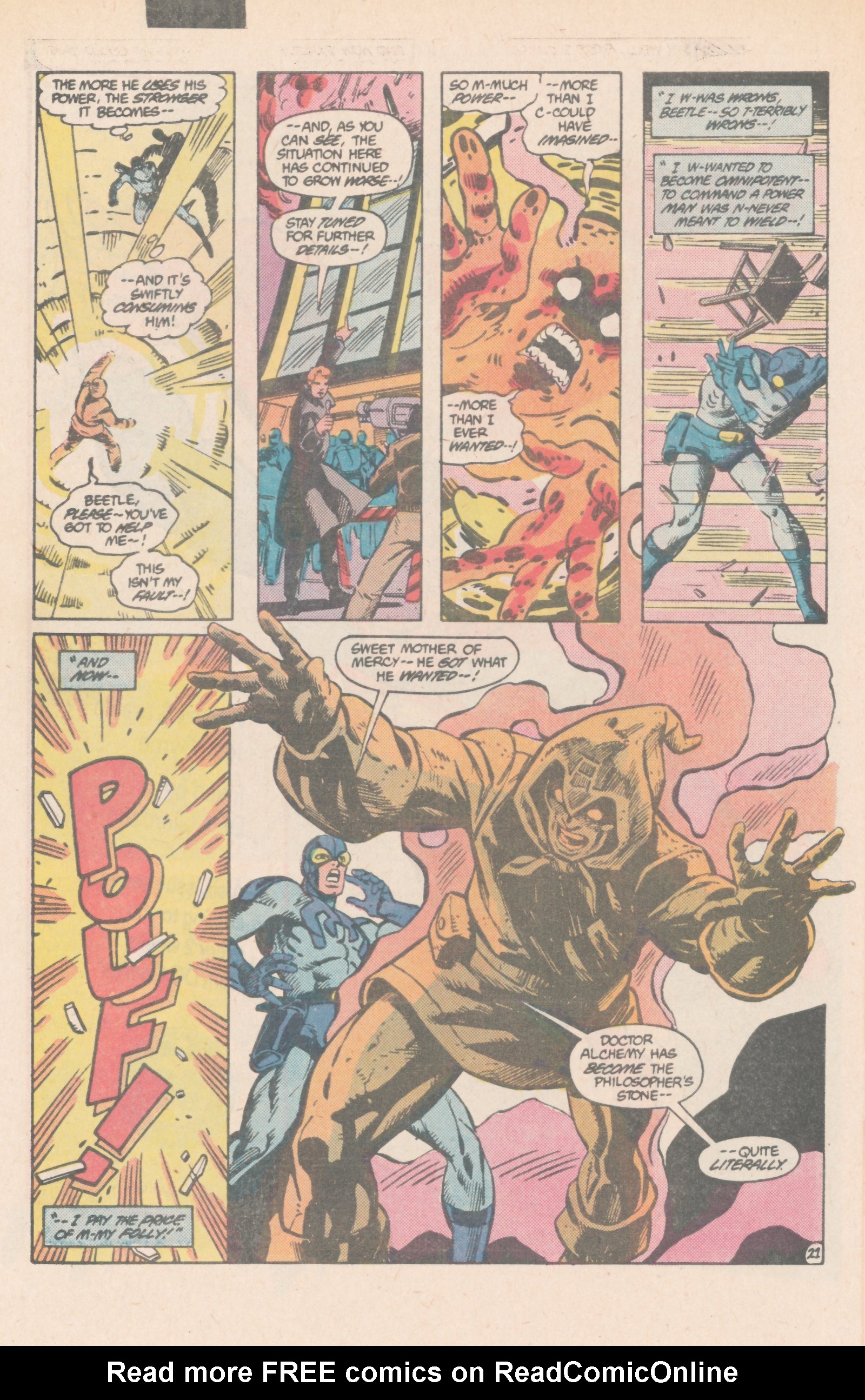 Read online Blue Beetle (1986) comic -  Issue #4 - 30