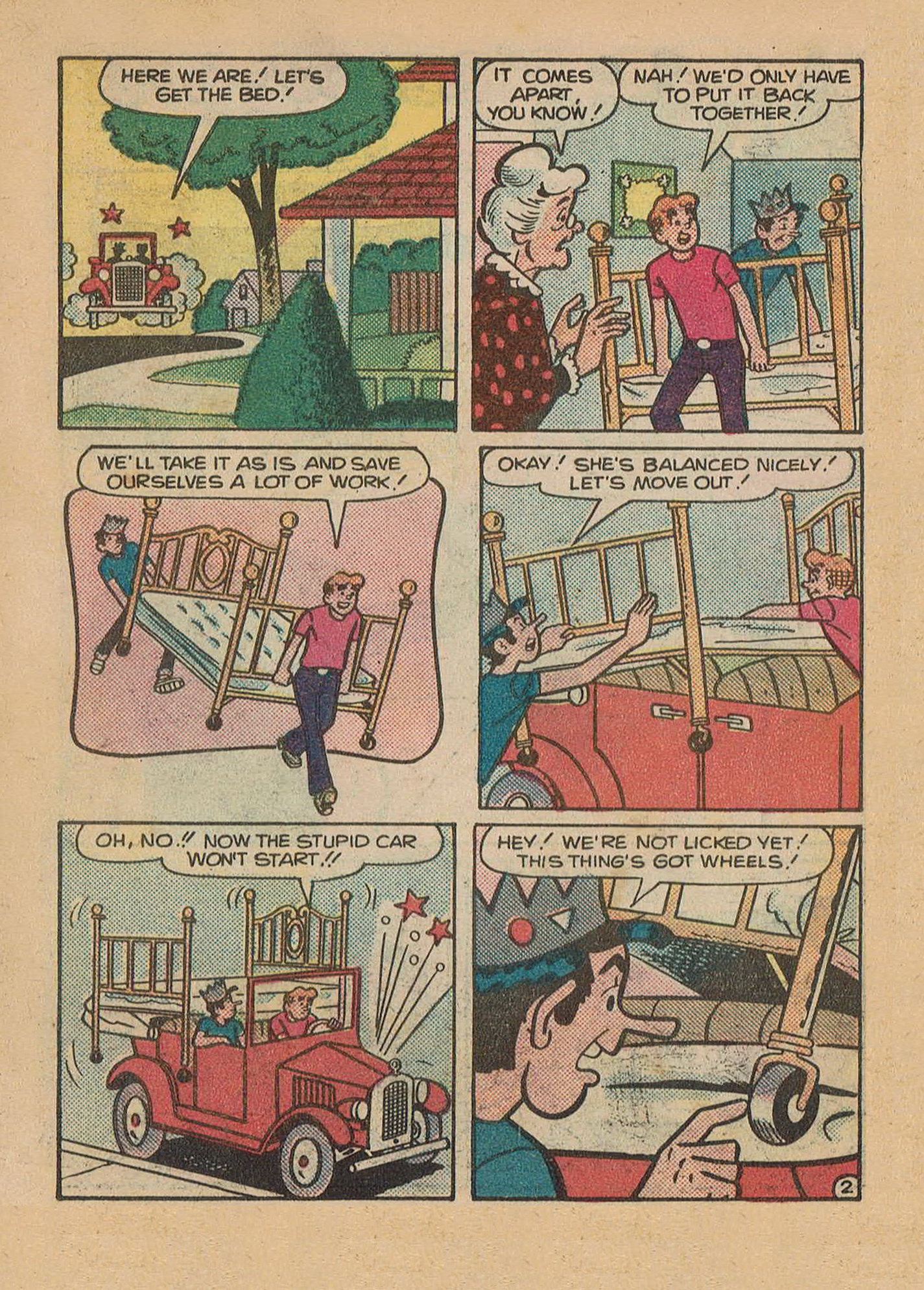 Read online Archie Annual Digest Magazine comic -  Issue #51 - 126