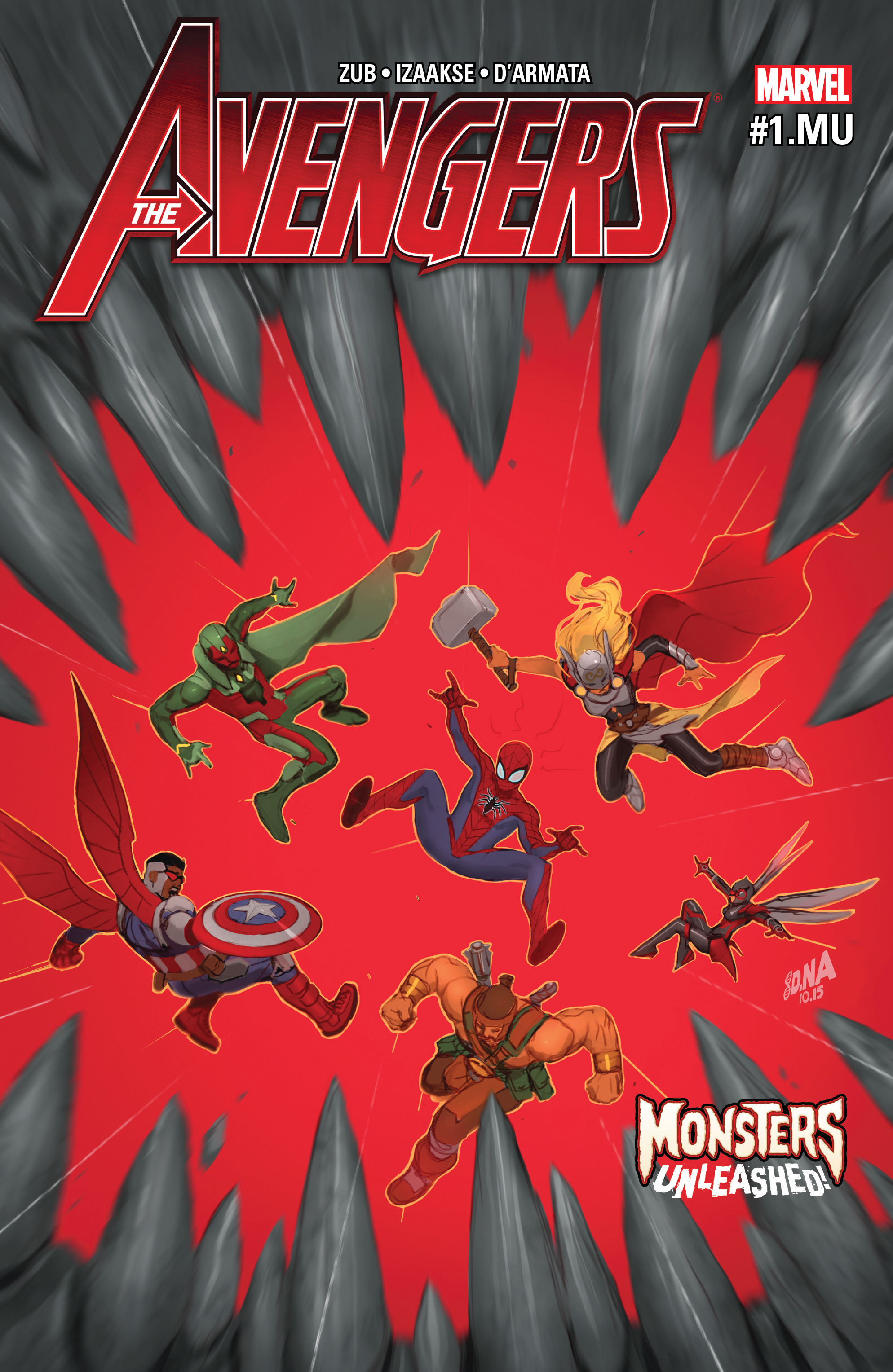 Read online Avengers (2016) comic -  Issue #1.MU - 1