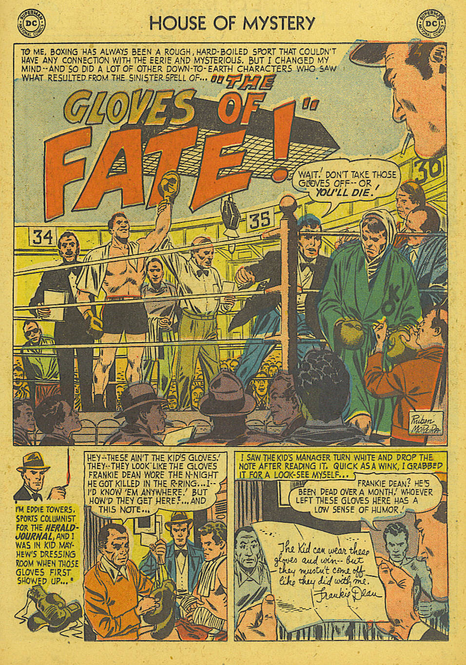 Read online House of Mystery (1951) comic -  Issue #38 - 19