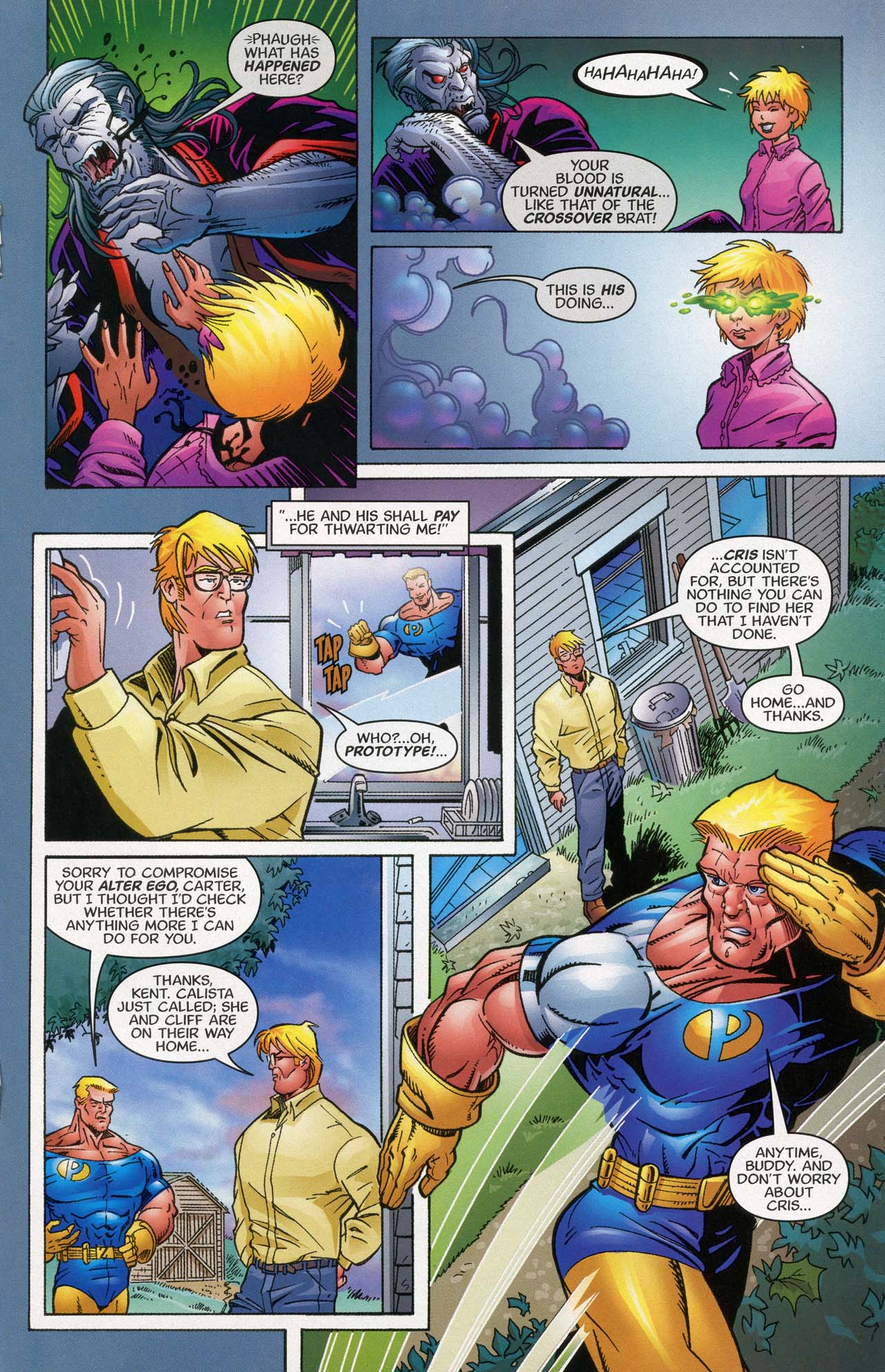 Read online Crossovers comic -  Issue #5 - 19