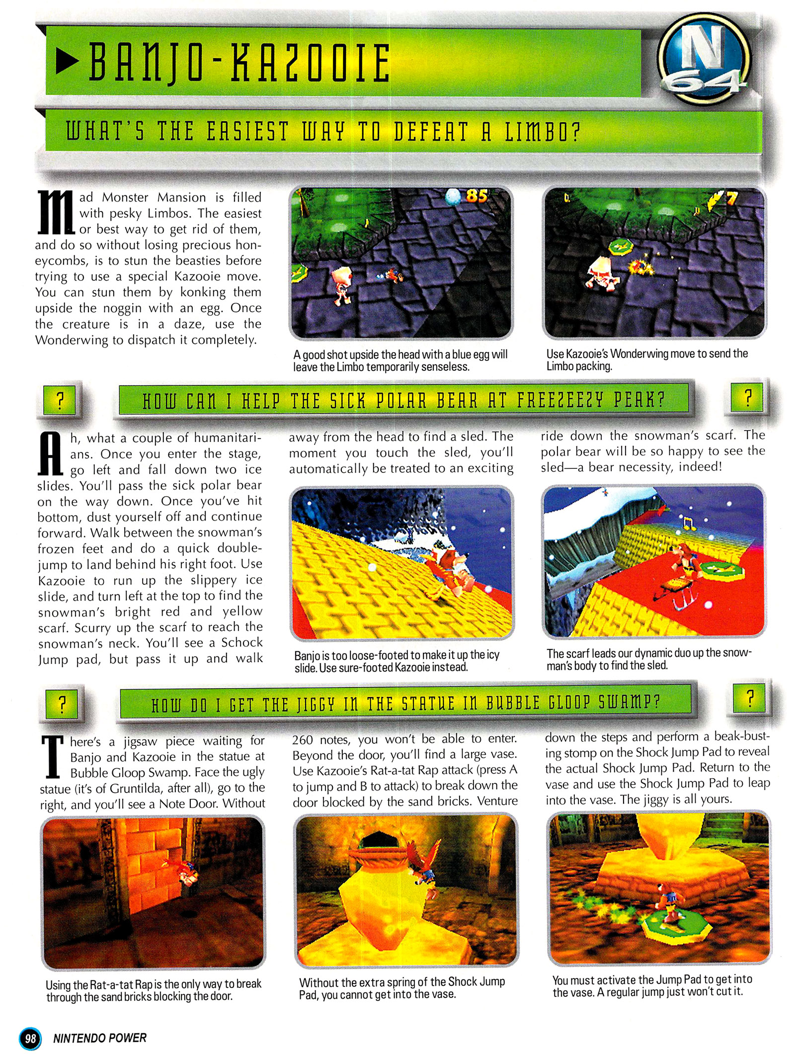 Read online Nintendo Power comic -  Issue #116 - 104