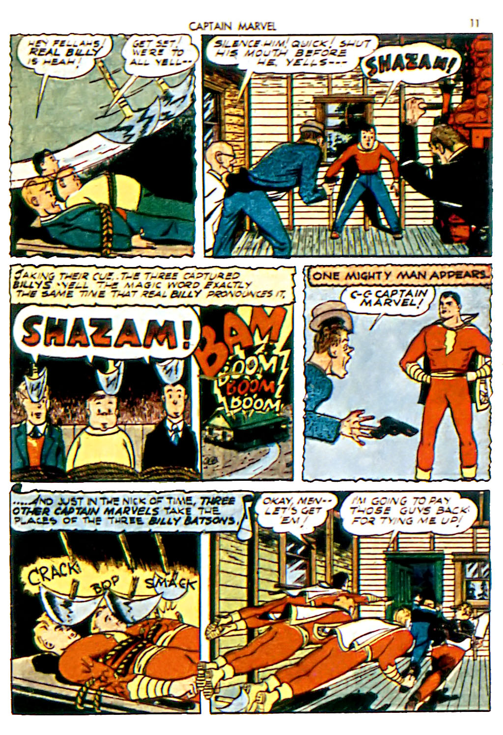 Read online Captain Marvel Adventures comic -  Issue #4 - 13