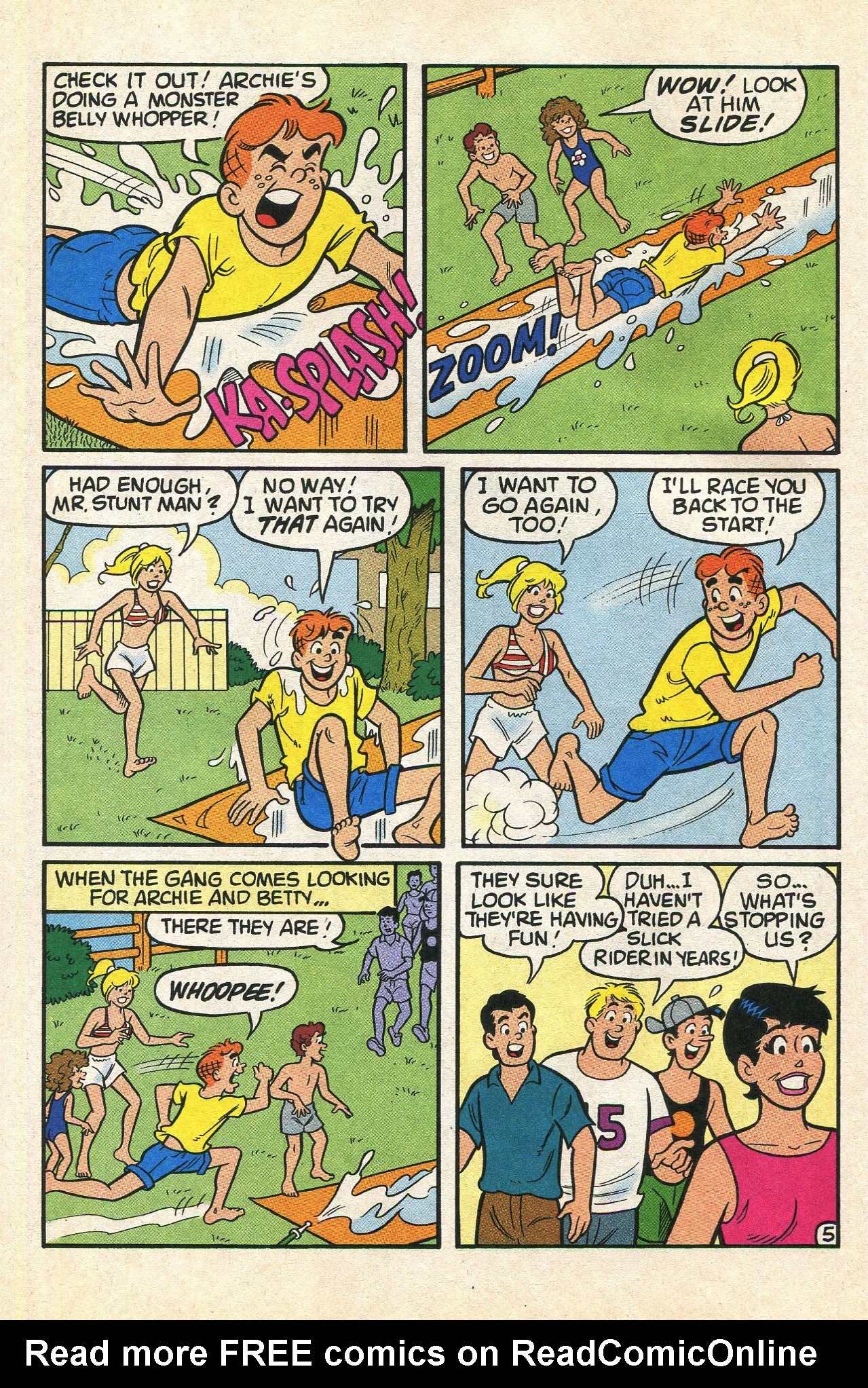 Read online Betty And Veronica: Summer Fun (1994) comic -  Issue #6 - 36