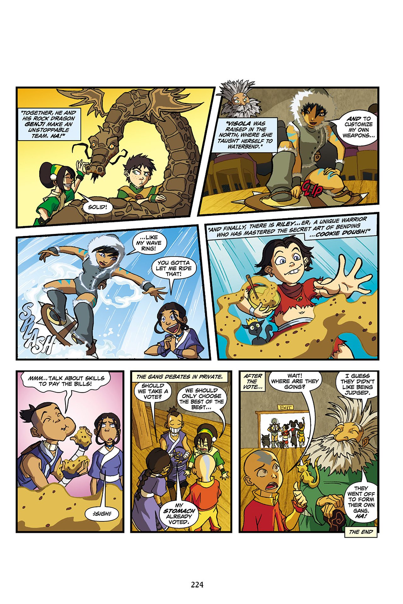 Read online Nickelodeon Avatar: The Last Airbender - The Lost Adventures comic -  Issue # Full - 225