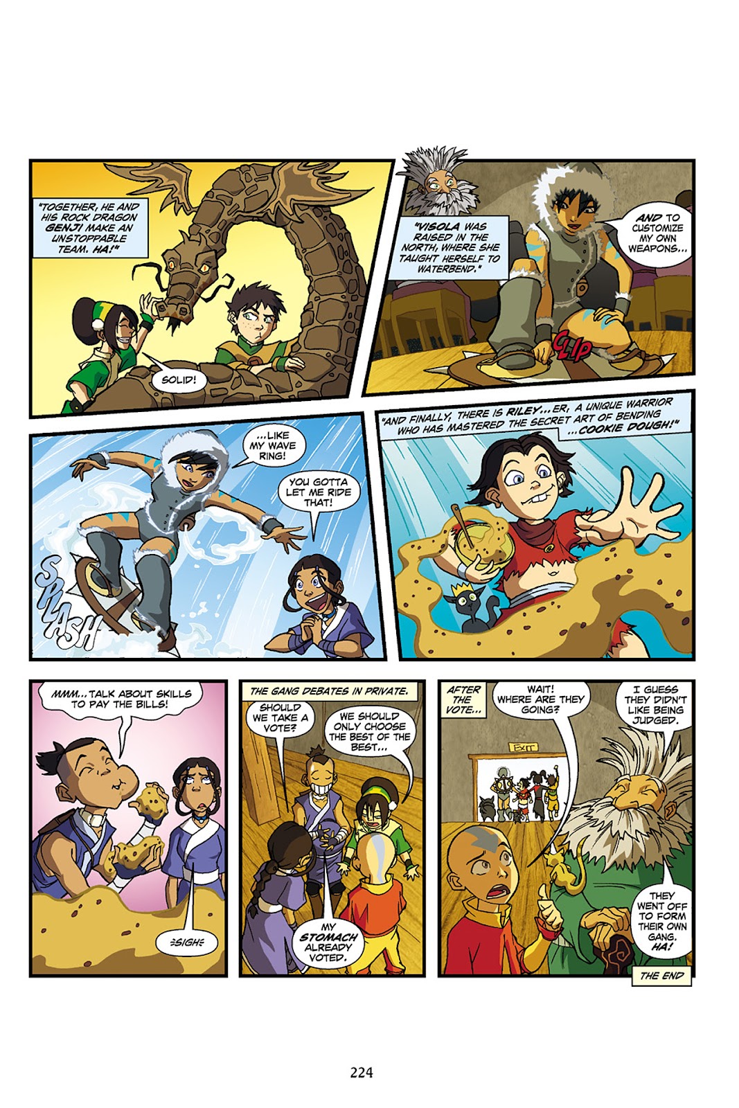 Nickelodeon Avatar: The Last Airbender - The Lost Adventures issue Full - Page 225