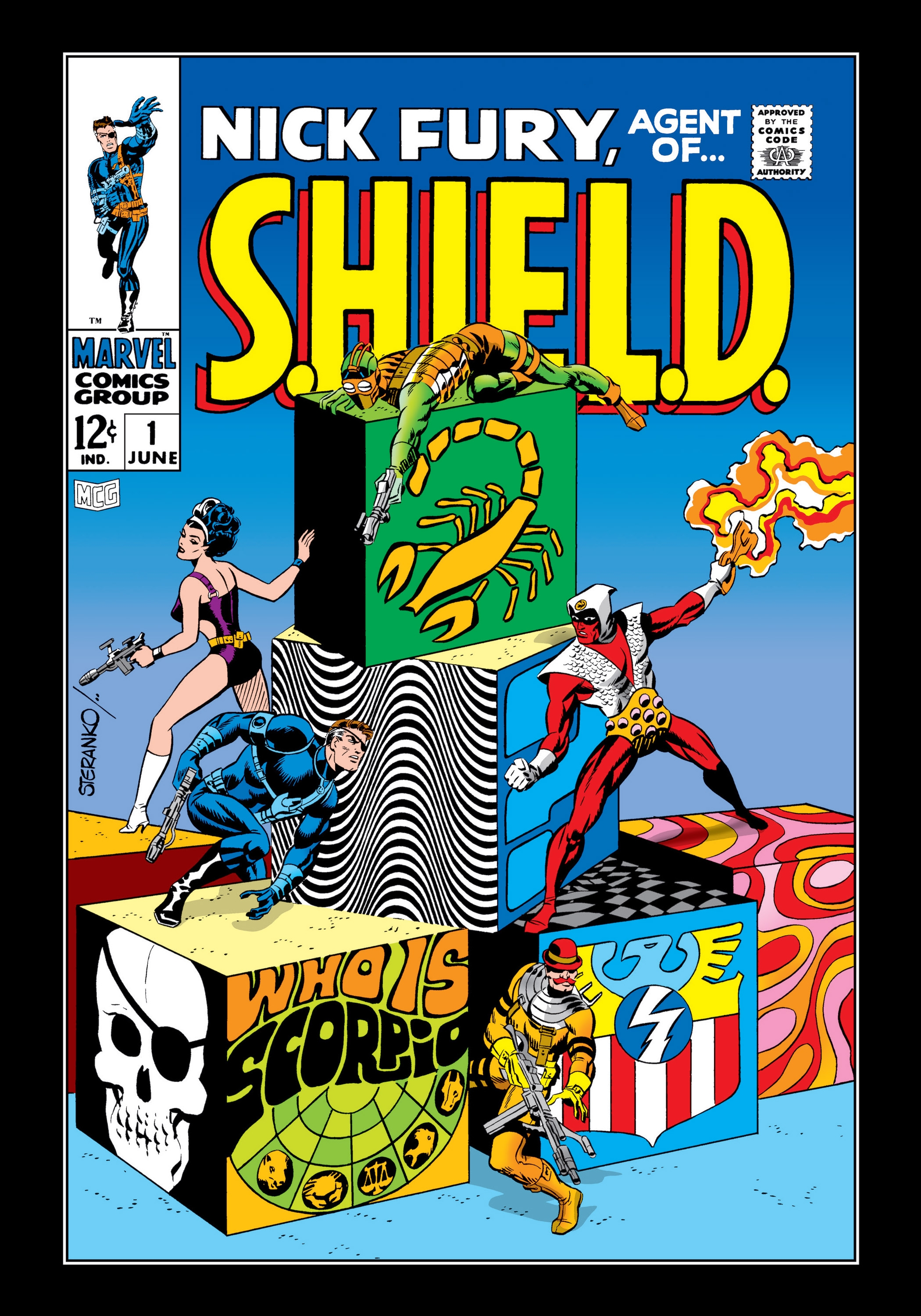 Read online Marvel Masterworks: Nick Fury, Agent of S.H.I.E.L.D. comic -  Issue # TPB 2 (Part 2) - 96