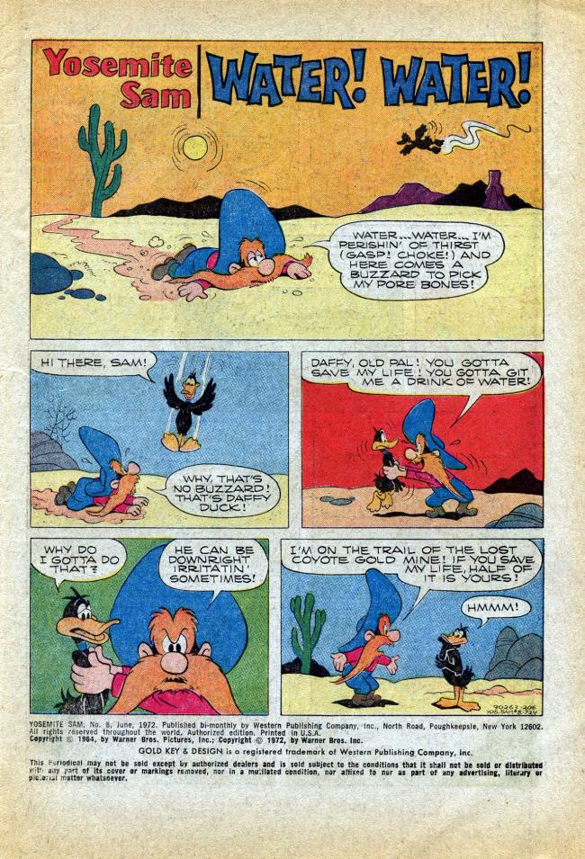 Read online Yosemite Sam and Bugs Bunny comic -  Issue #8 - 3