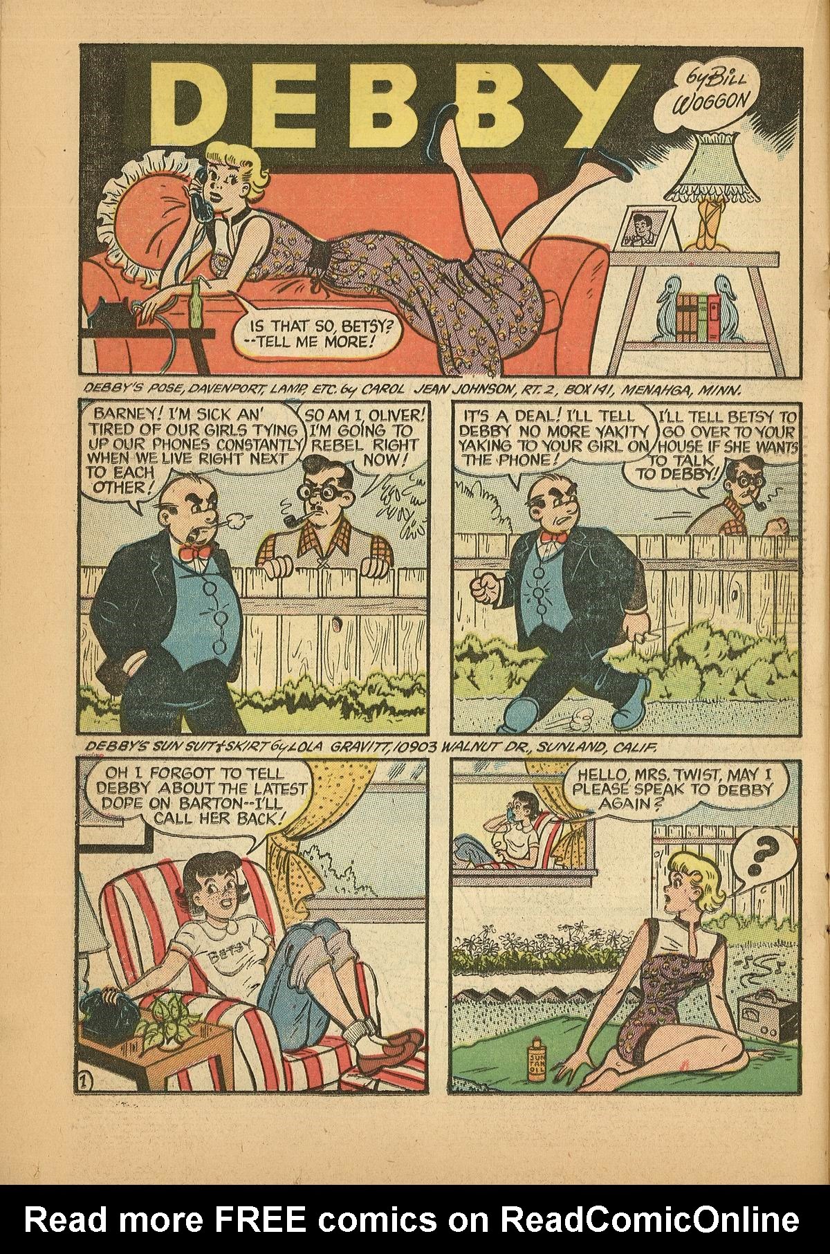 Read online Katy Keene (1949) comic -  Issue #16 - 20