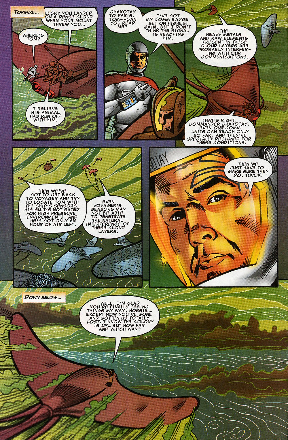 Read online Star Trek: Voyager comic -  Issue #13 - 14