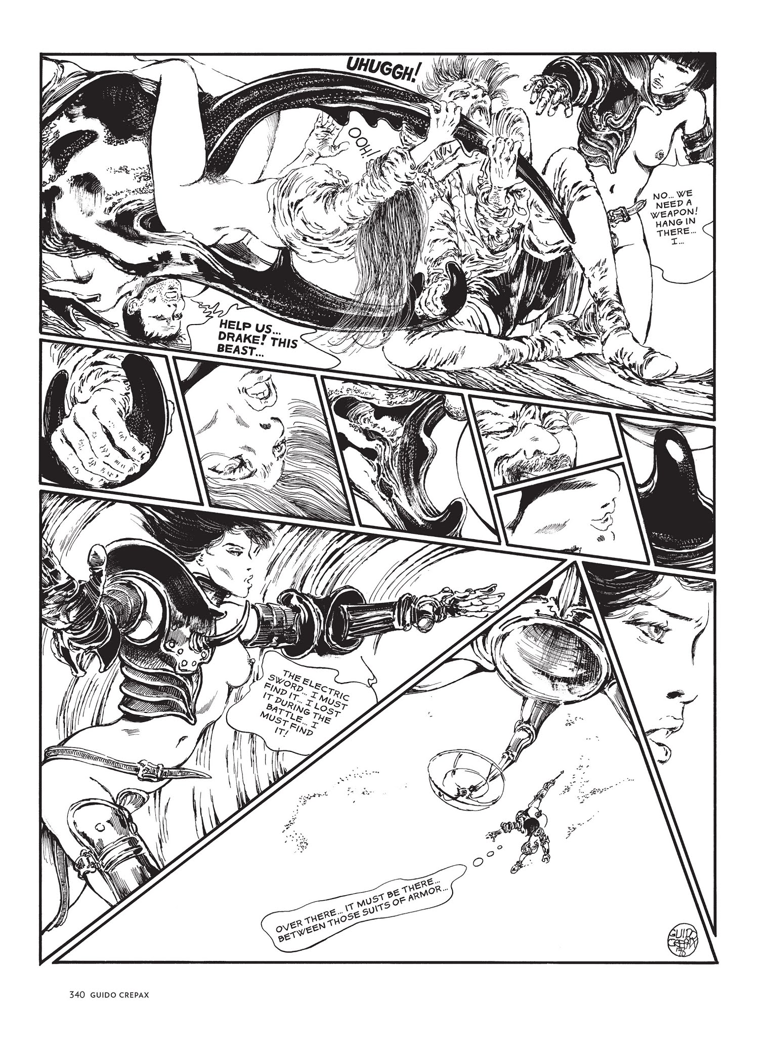 Read online The Complete Crepax comic -  Issue # TPB 2 - 327