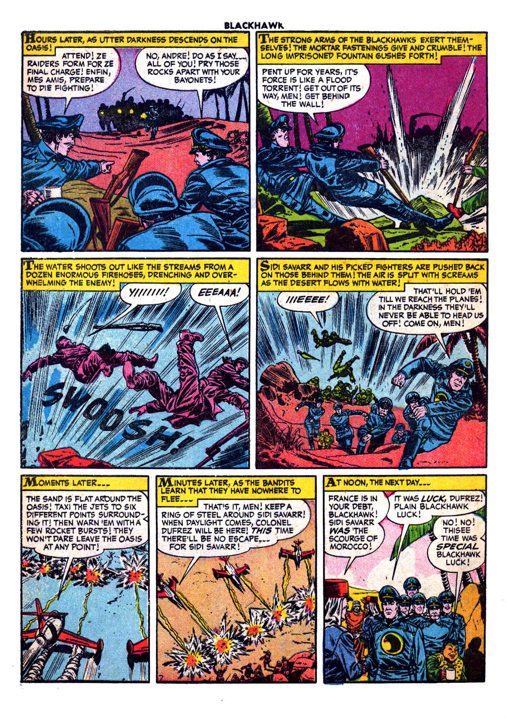 Read online Blackhawk (1957) comic -  Issue #105 - 32
