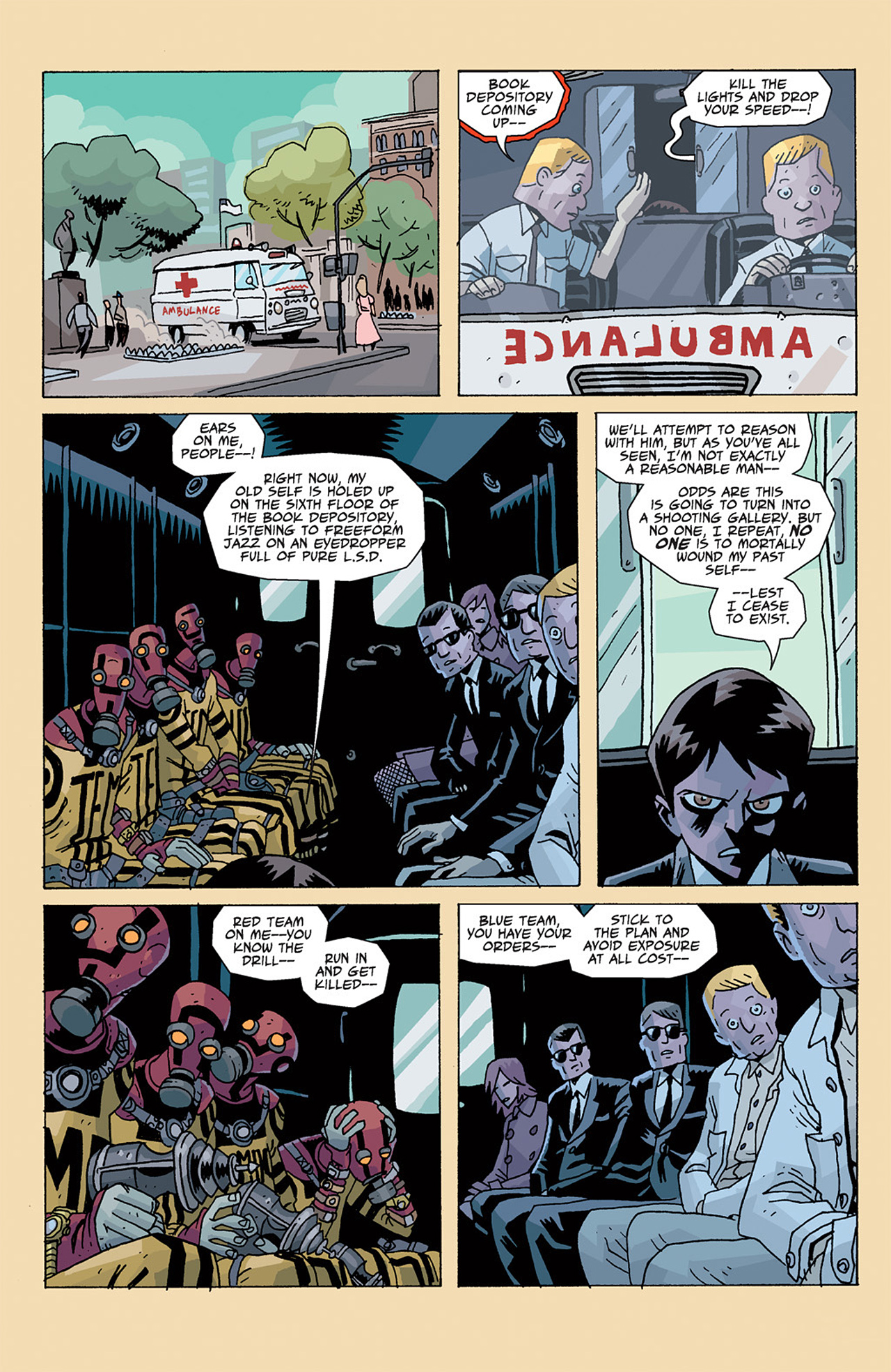 Read online The Umbrella Academy: Dallas comic -  Issue #5 - 17