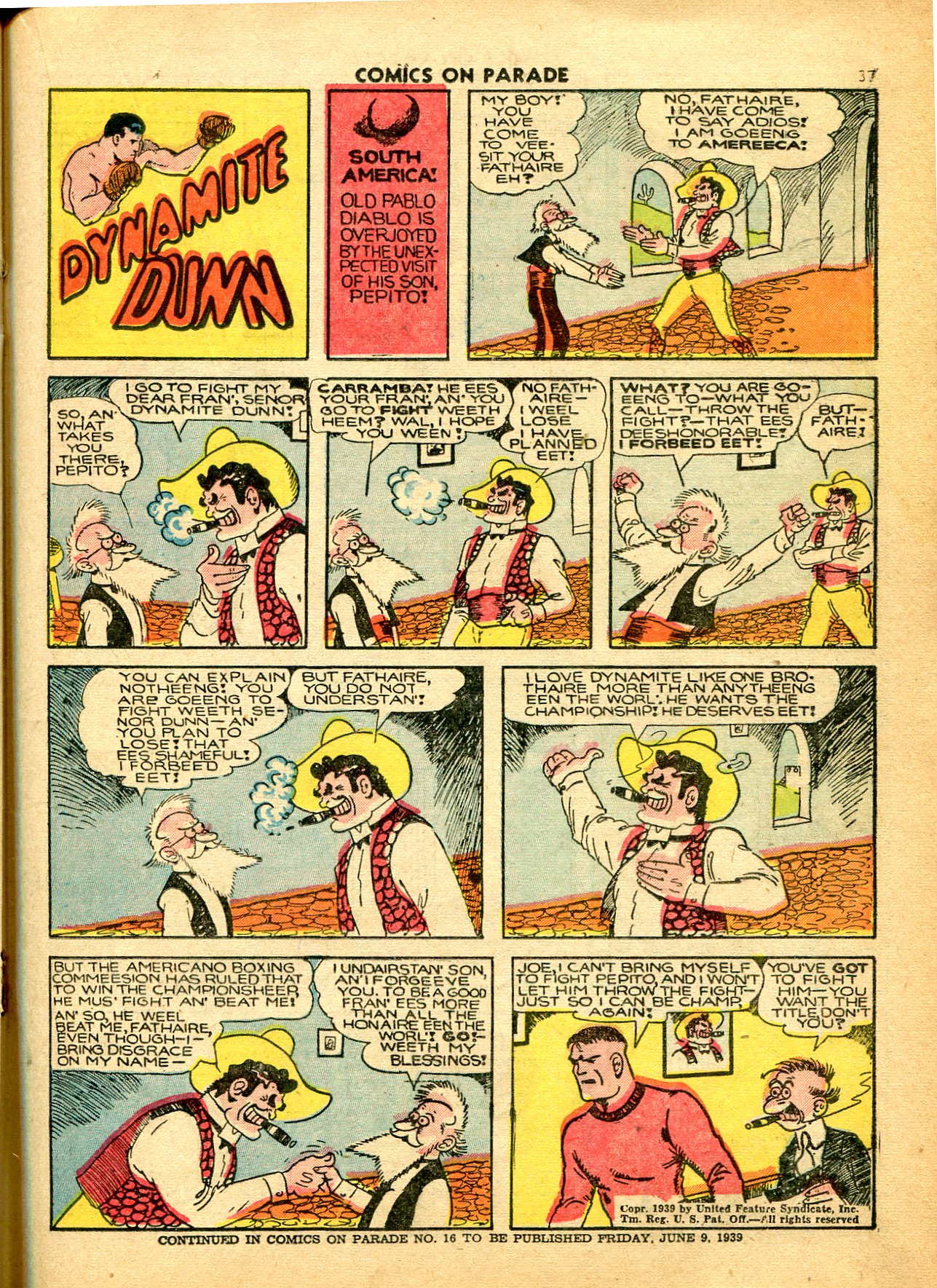 Read online Comics on Parade comic -  Issue #15 - 39