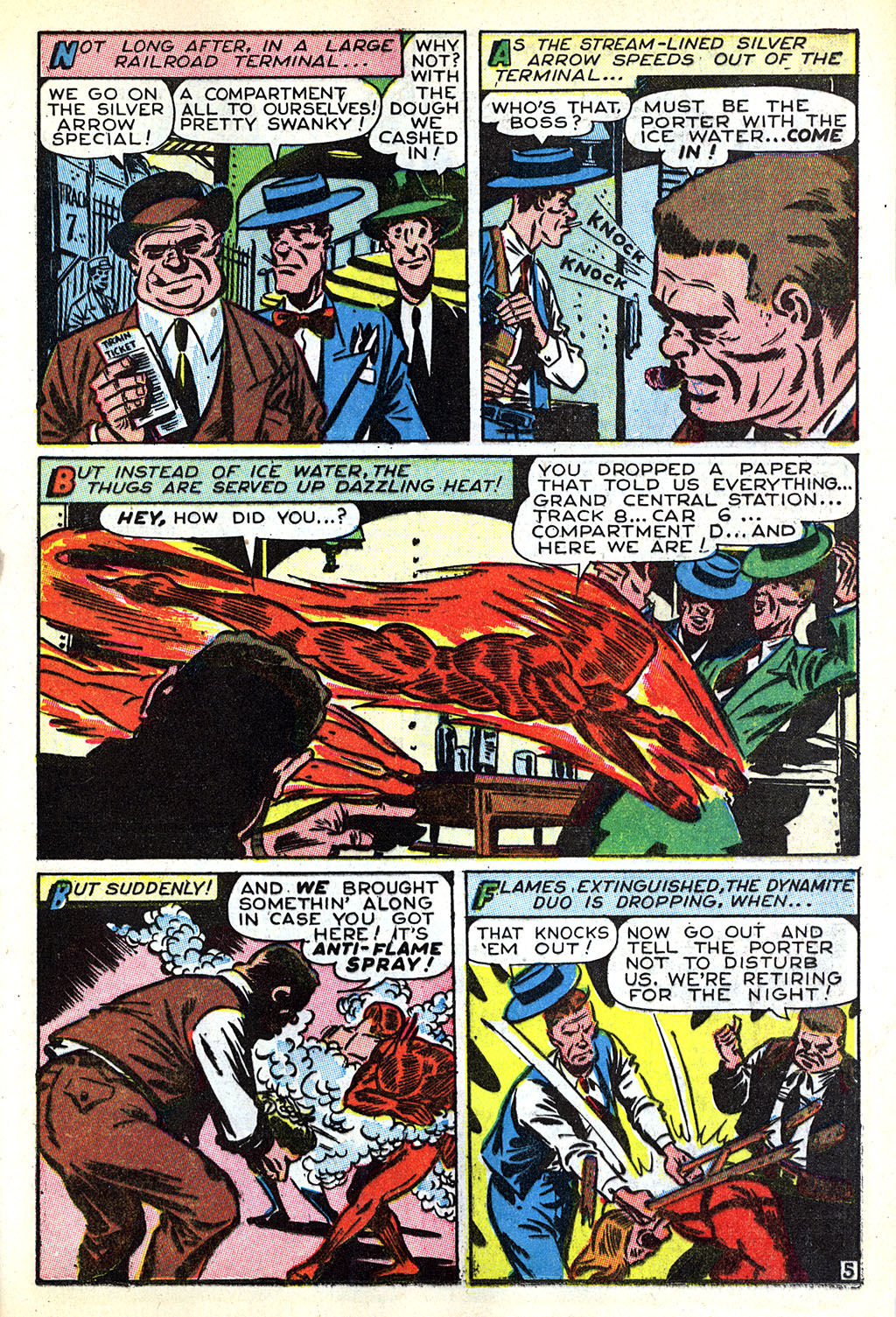 Read online The Human Torch (1940) comic -  Issue #25 - 33