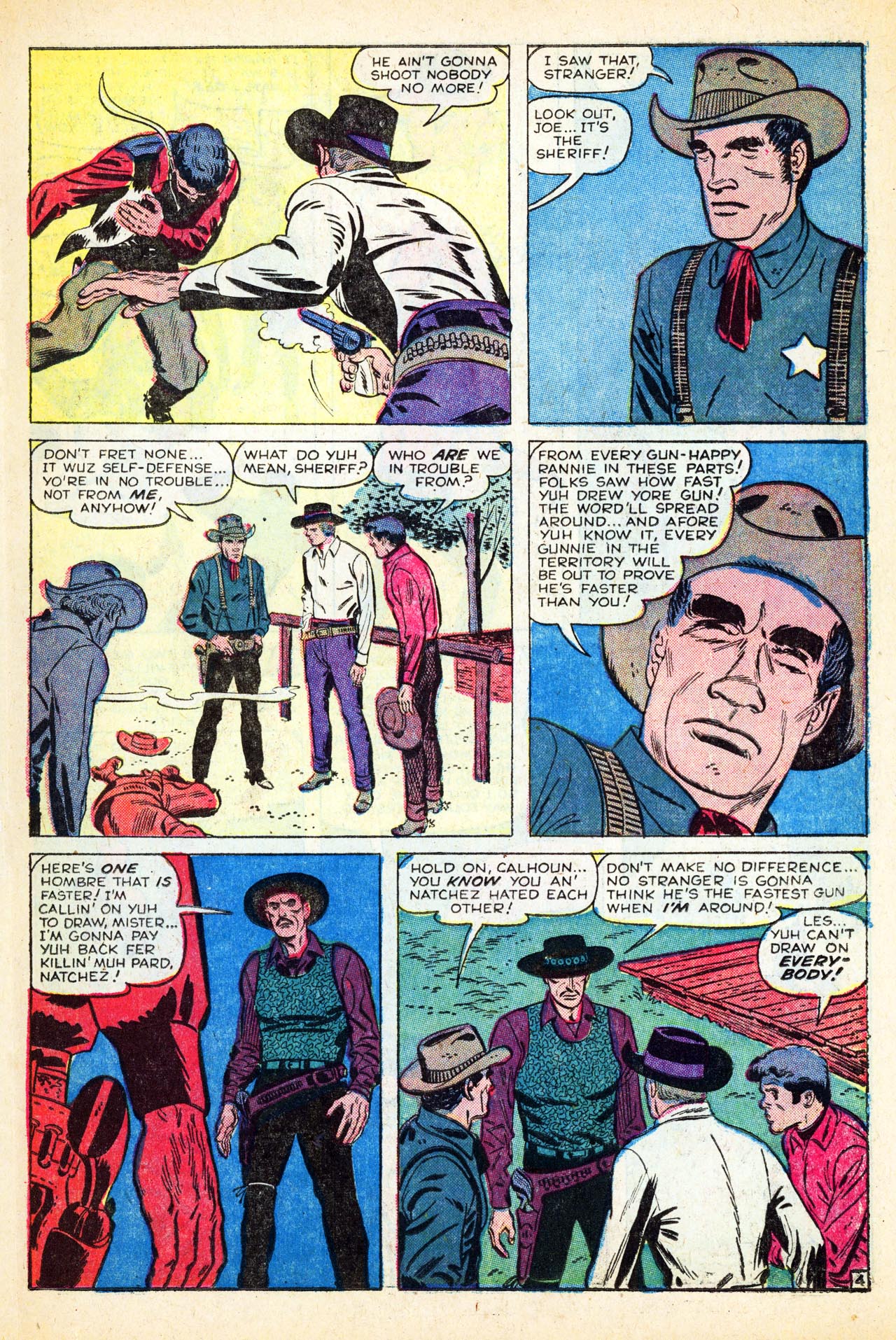 Read online Six-Gun Western comic -  Issue #1 - 15