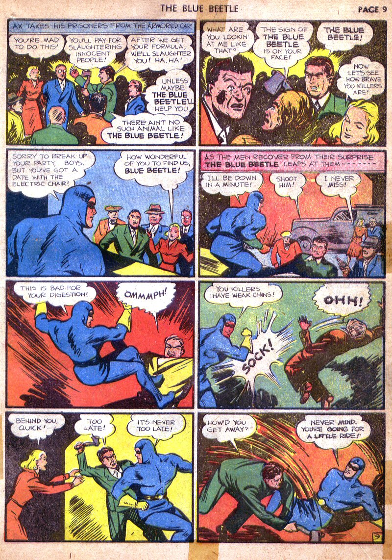 Read online The Blue Beetle comic -  Issue #4 - 10