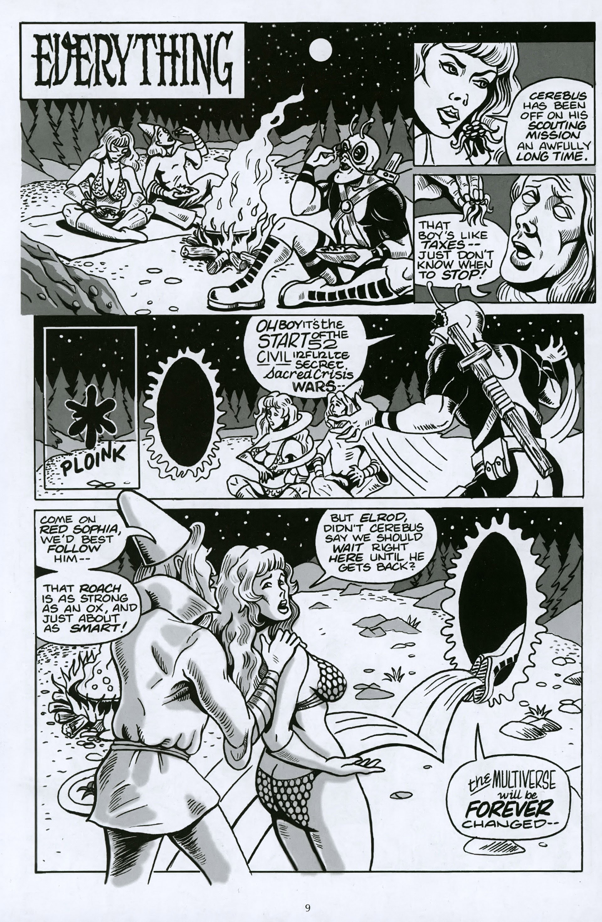 Read online Low Society comic -  Issue # Full - 9