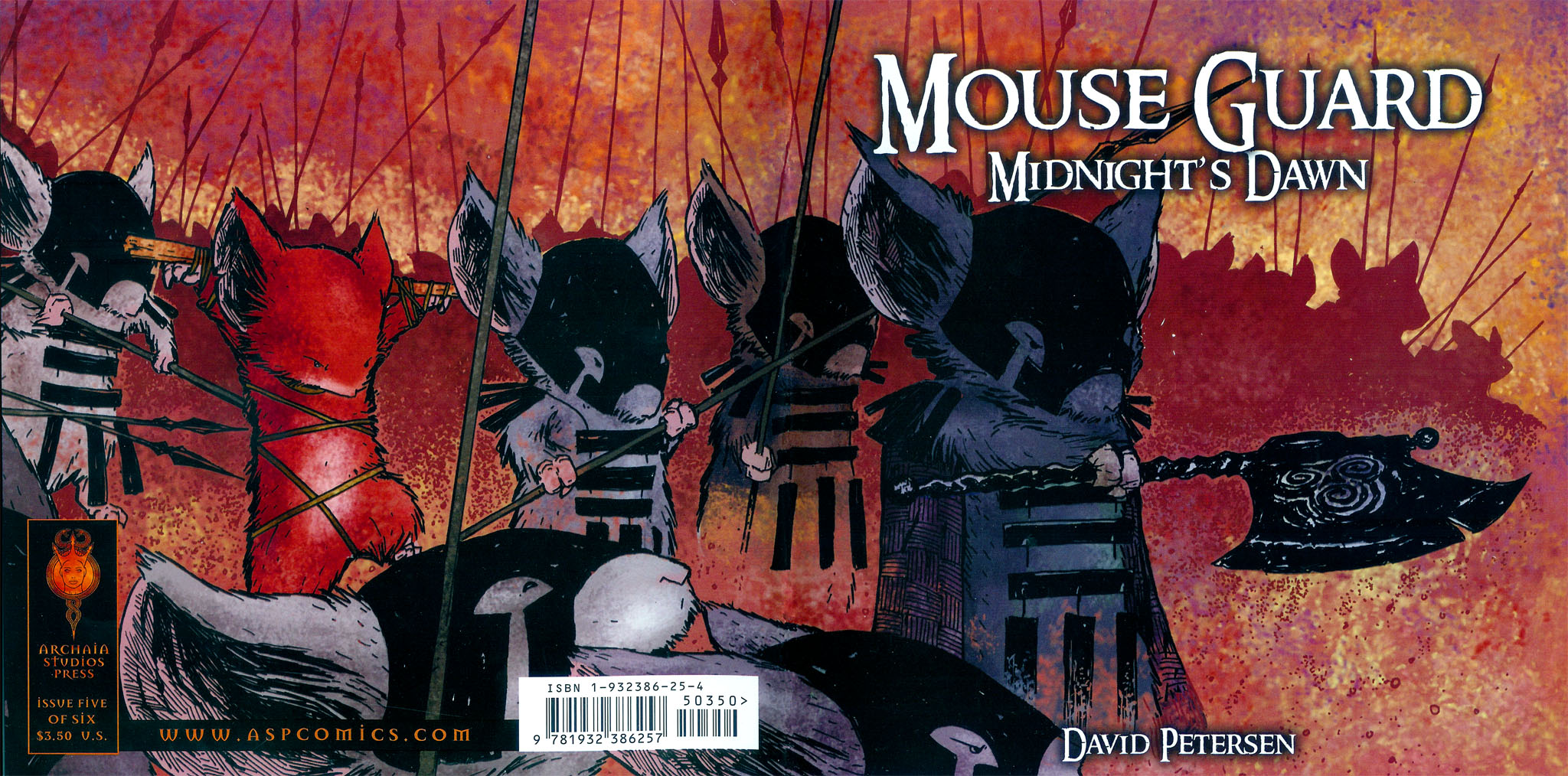 Read online Mouse Guard comic -  Issue #5 - 1