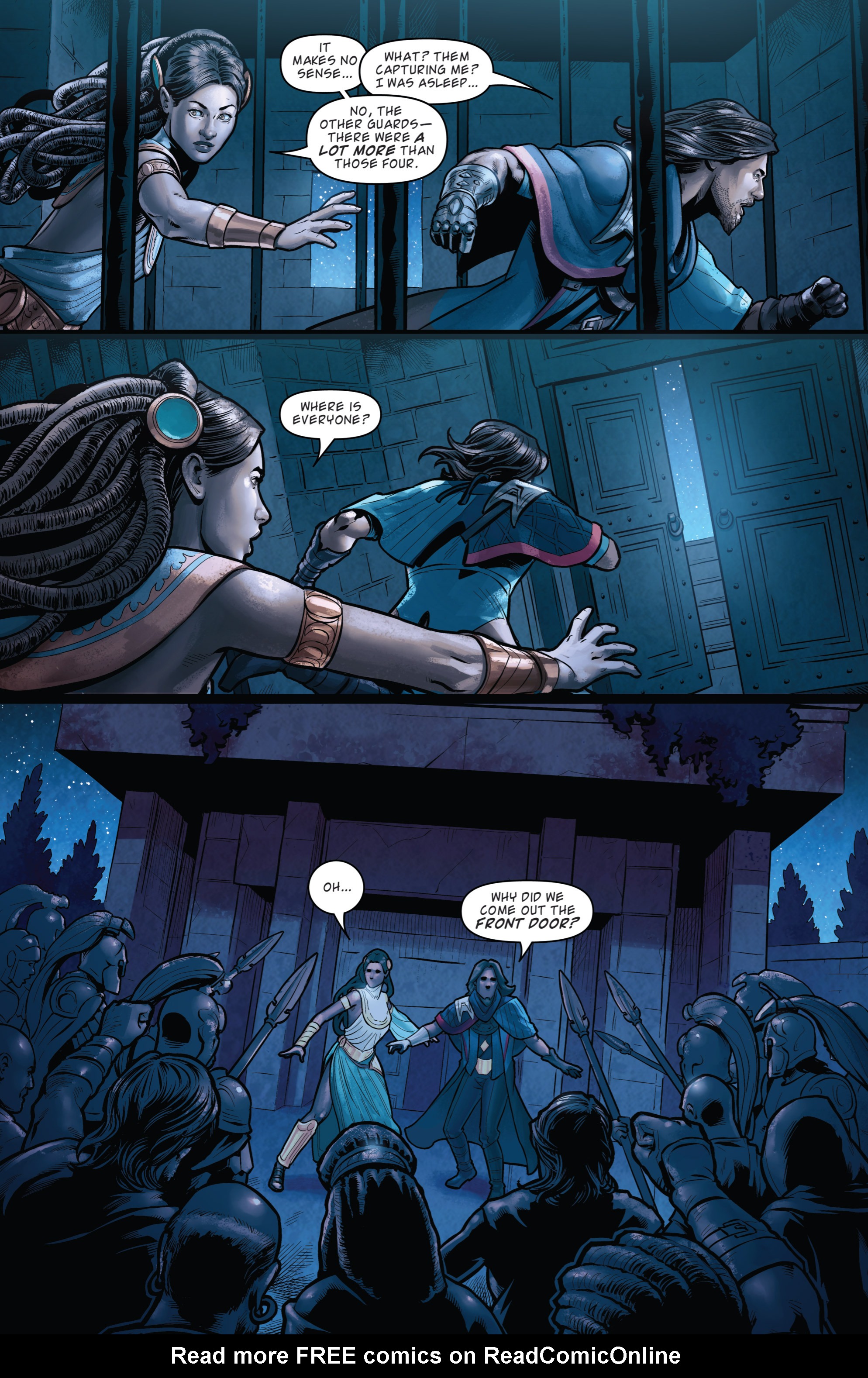 Read online Magic: The Gathering - Theros comic -  Issue #5 - 10