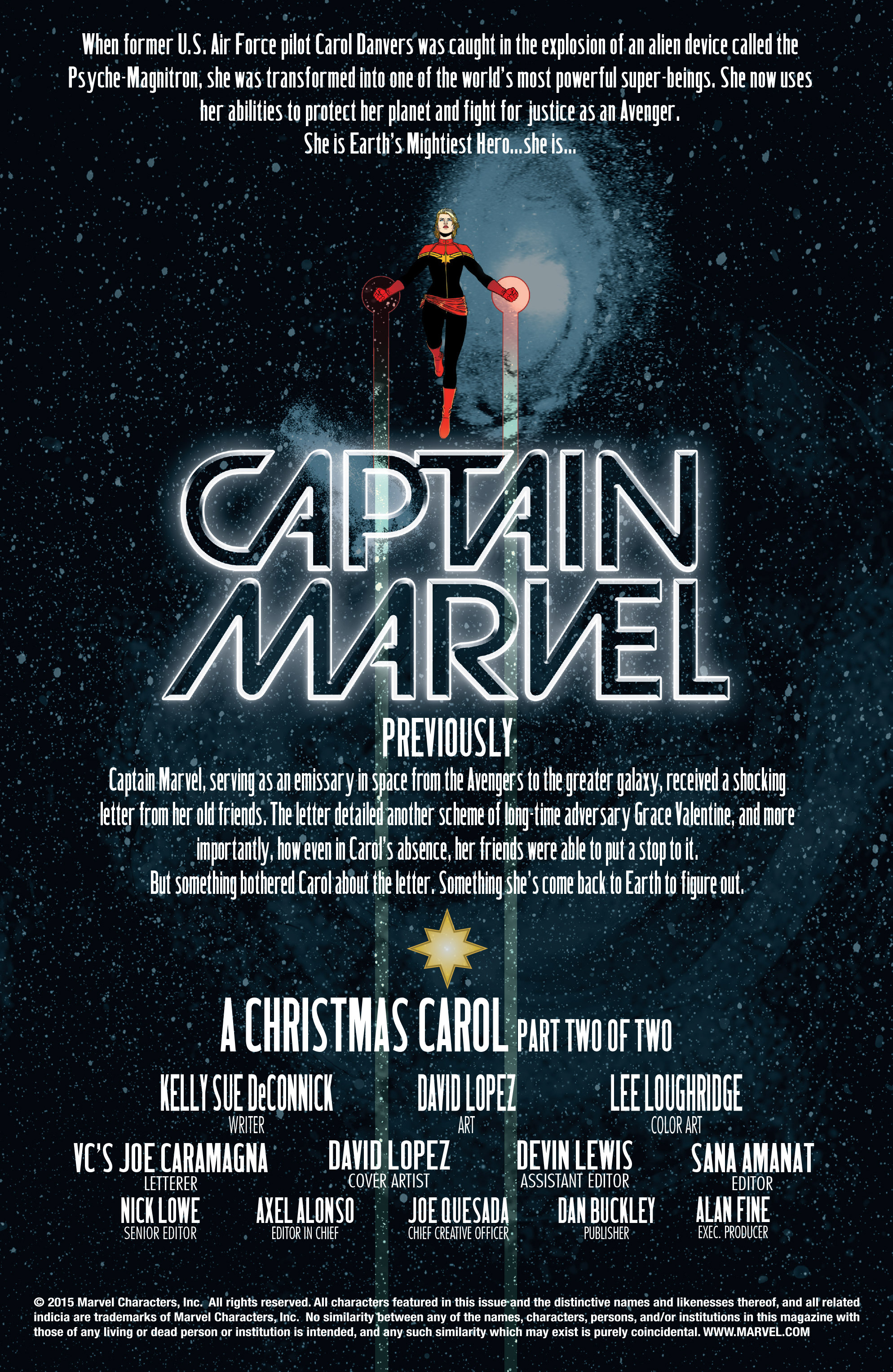 Read online Captain Marvel (2014) comic -  Issue #11 - 2