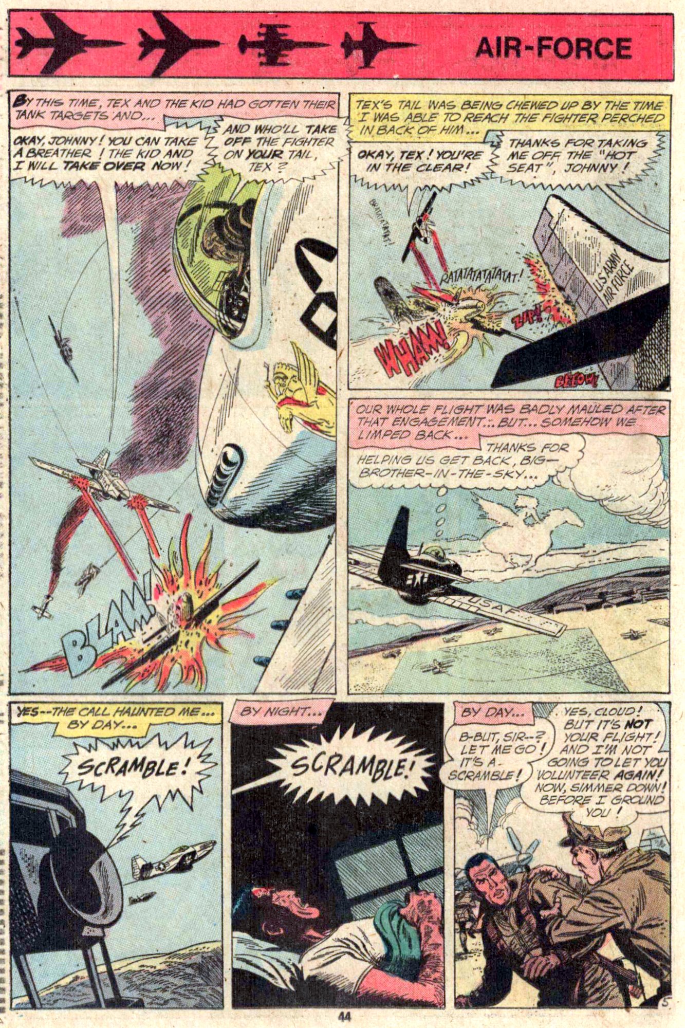 Read online Our Army at War (1952) comic -  Issue #242 - 45