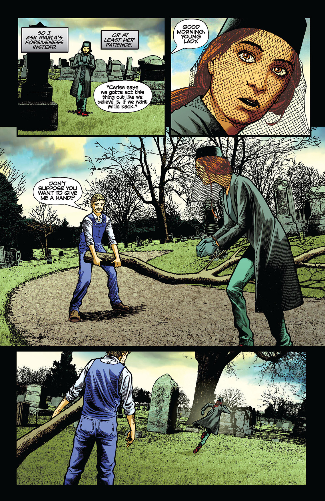 Read online Cemetery Girl comic -  Issue # TPB 1 - 74