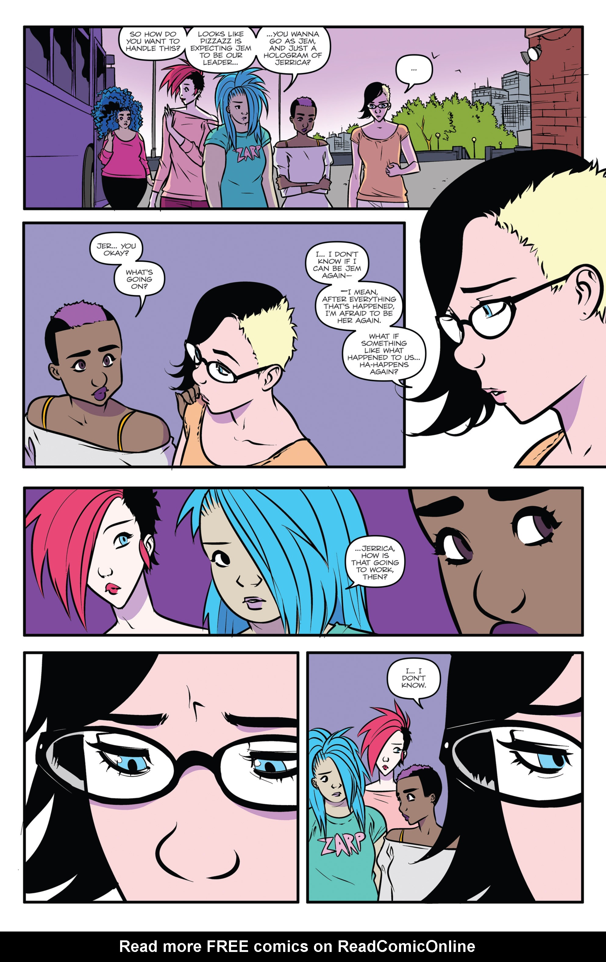 Read online Jem and The Holograms comic -  Issue #16 - 7