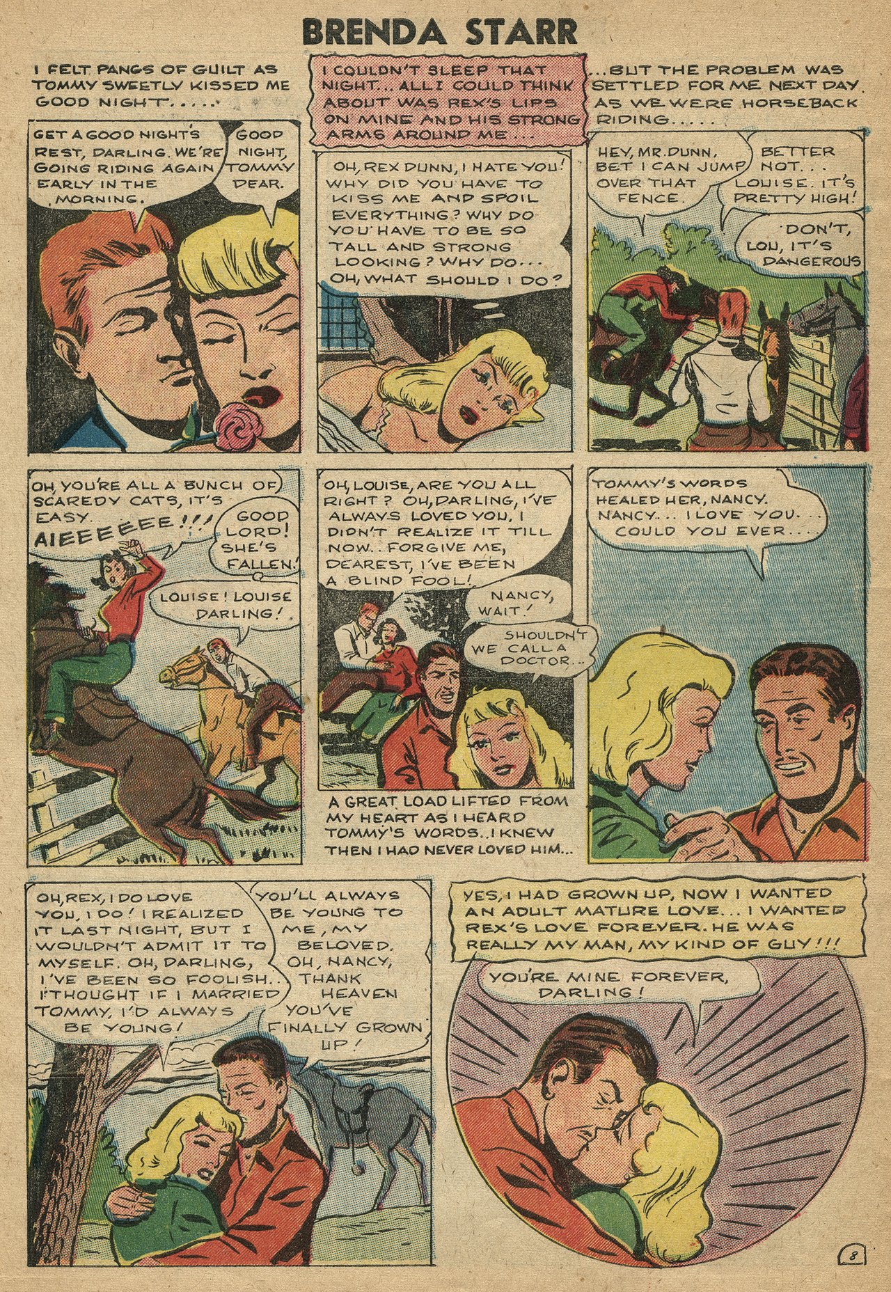 Read online Brenda Starr (1948) comic -  Issue #14 - 34