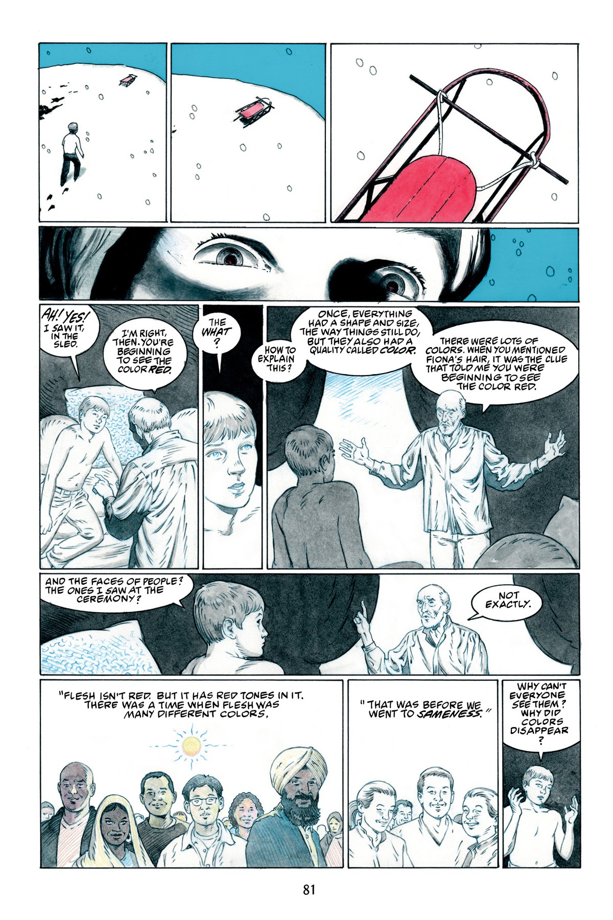 Read online The Giver comic -  Issue # TPB (Part 1) - 85