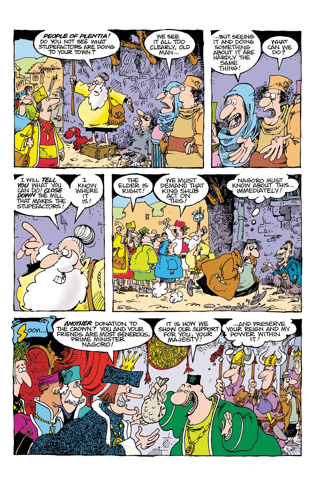 Read online Sergio Aragonés' Groo: The Most Intelligent Man In The World comic -  Issue # TPB - 70