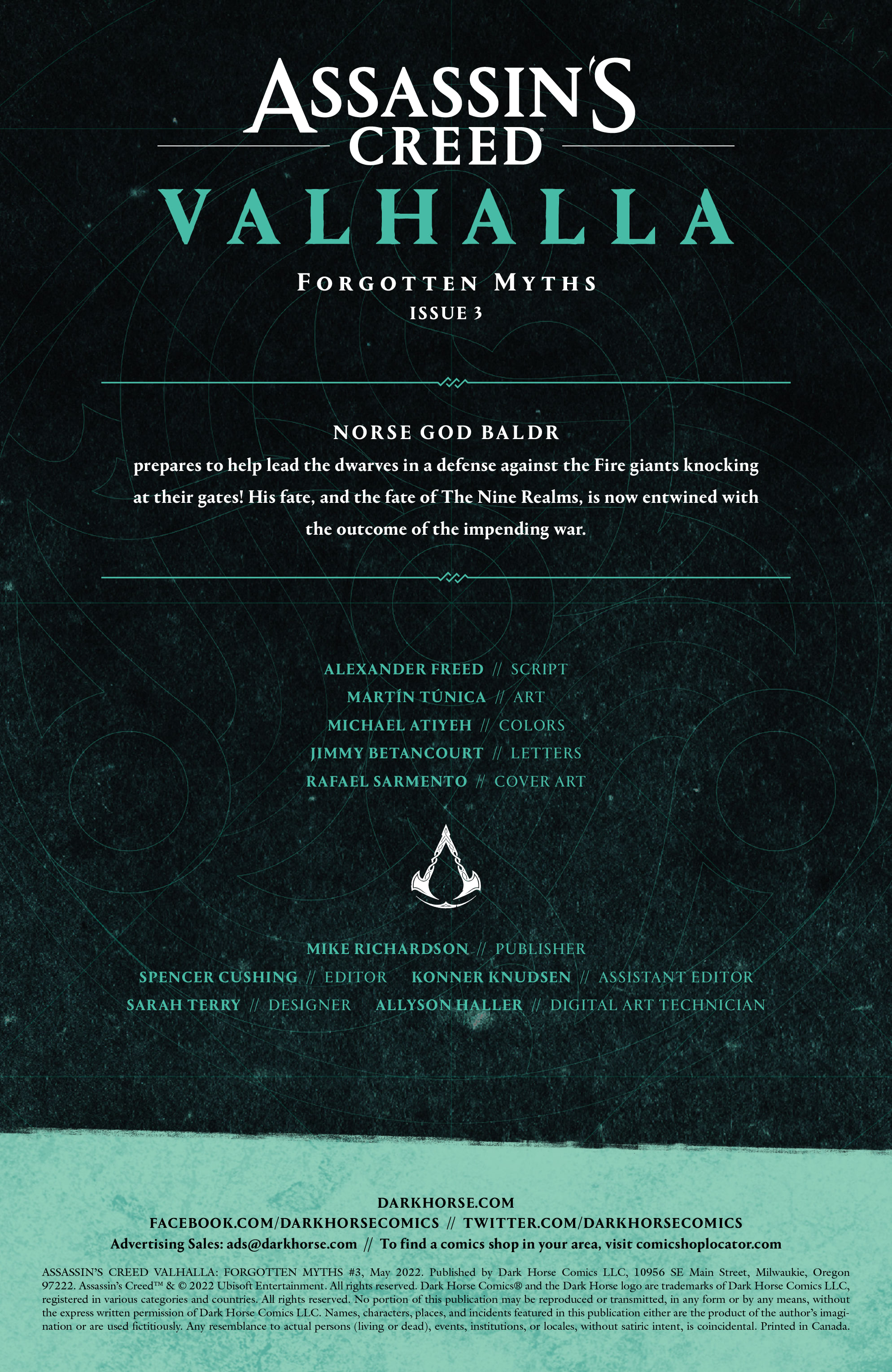 Read online Assassin's Creed Valhalla: Forgotten Myths comic -  Issue #3 - 2