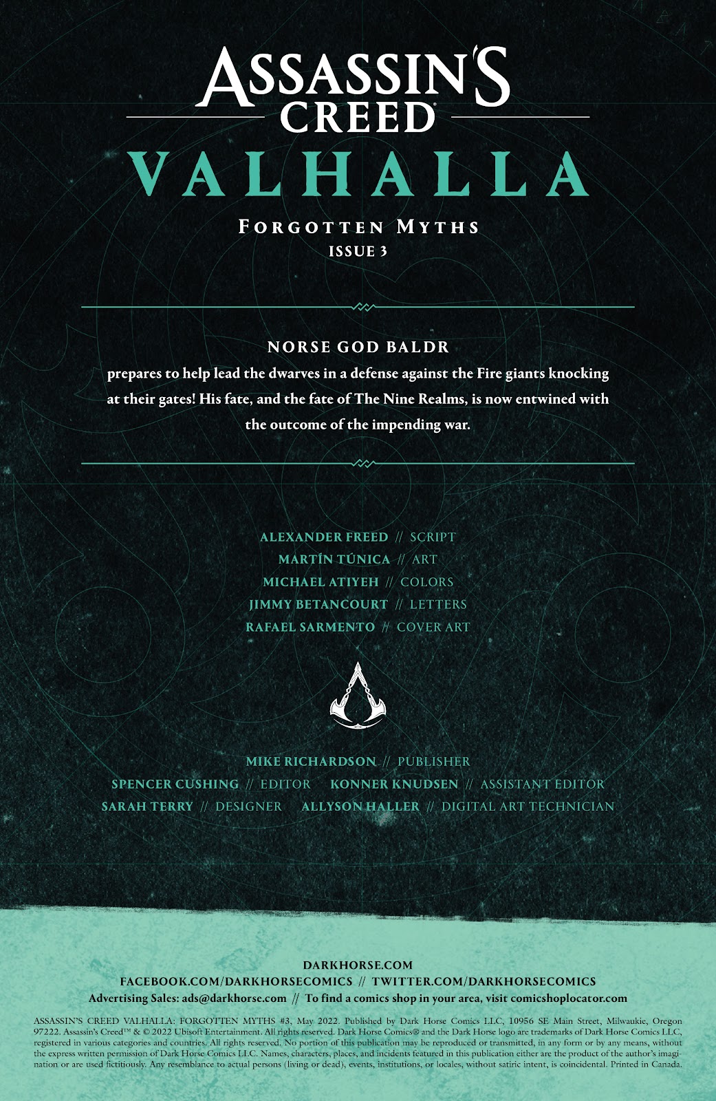 Assassin's Creed Valhalla: Forgotten Myths issue 3 - Page 2