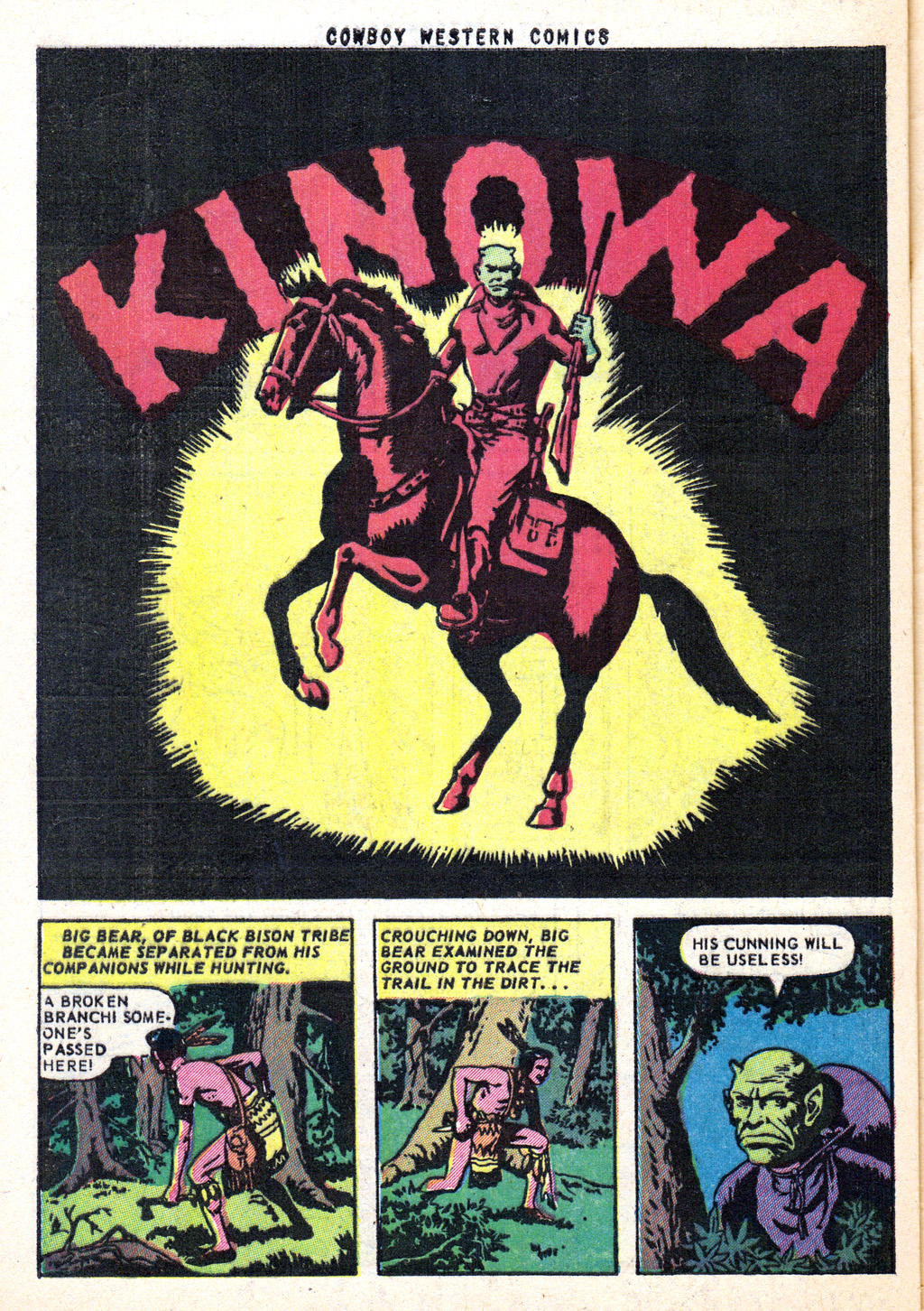 Read online Cowboy Western Comics (1948) comic -  Issue #39 - 28