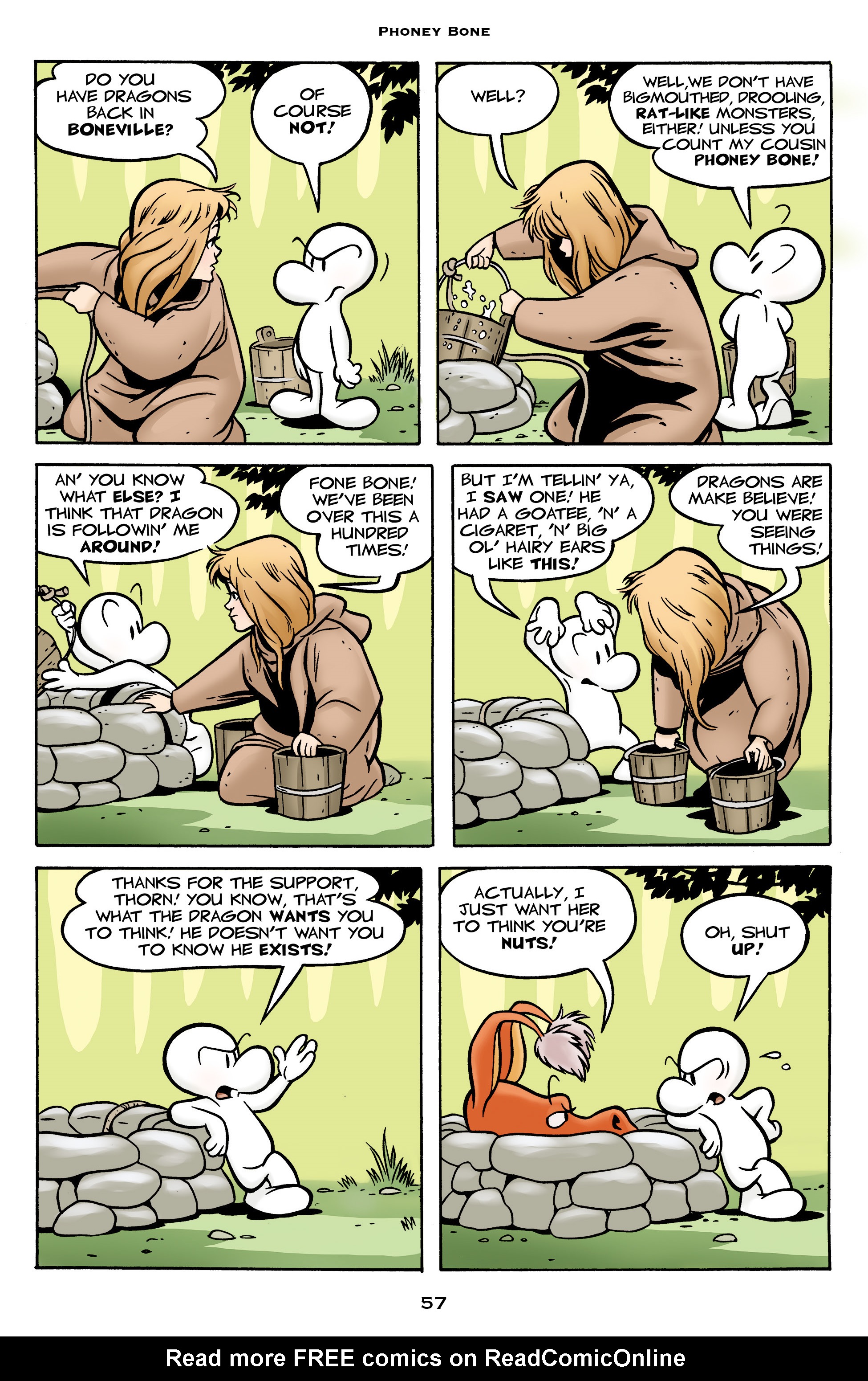 Read online Bone: Out From Boneville comic -  Issue # TPB - 57