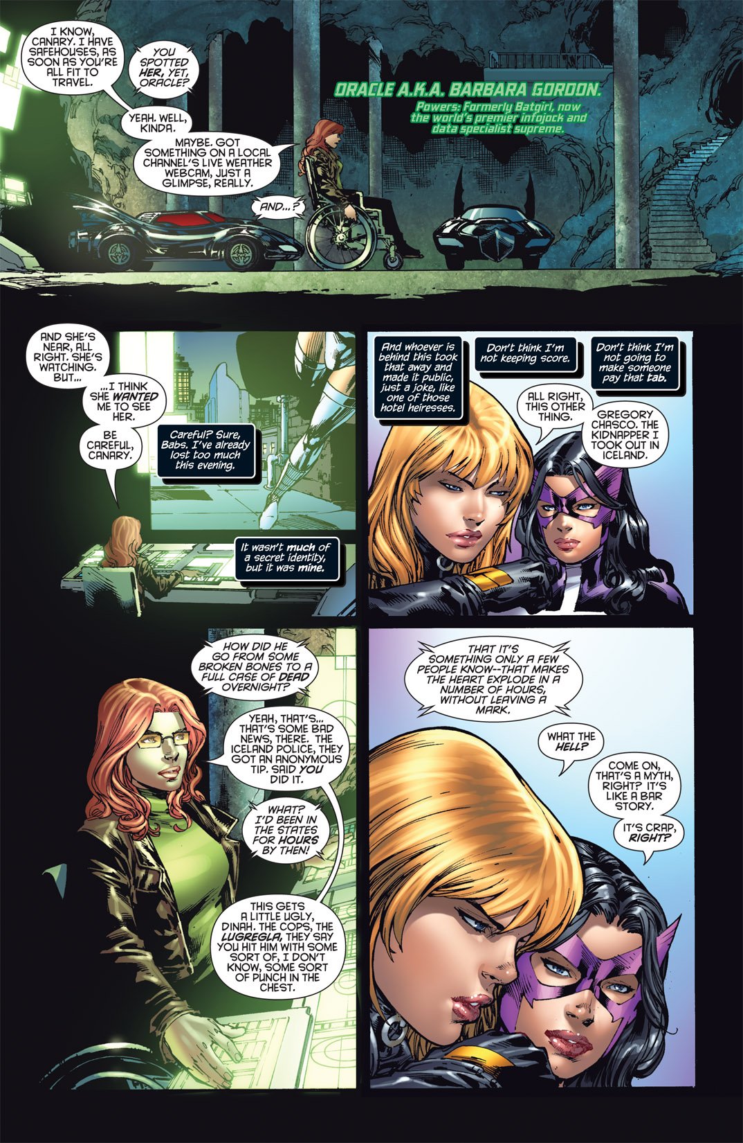 Read online Birds of Prey (2010) comic -  Issue #3 - 5