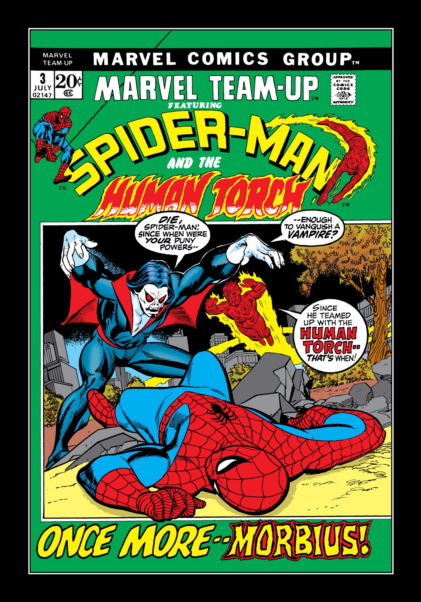Read online Marvel Masterworks: Marvel Team-Up comic -  Issue # TPB 1 (Part 1) - 53