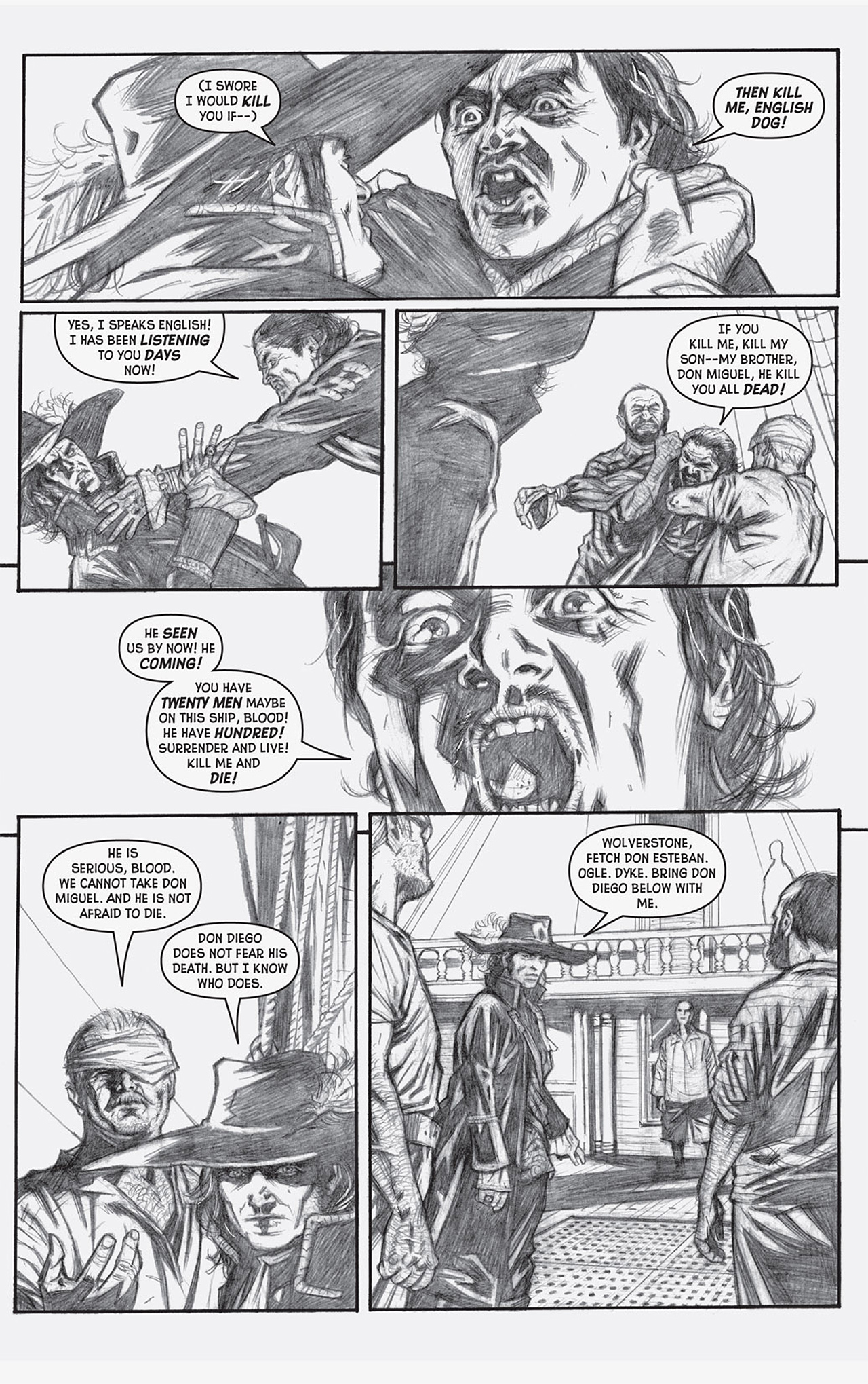 Read online Captain Blood: Odyssey comic -  Issue #2 - 7